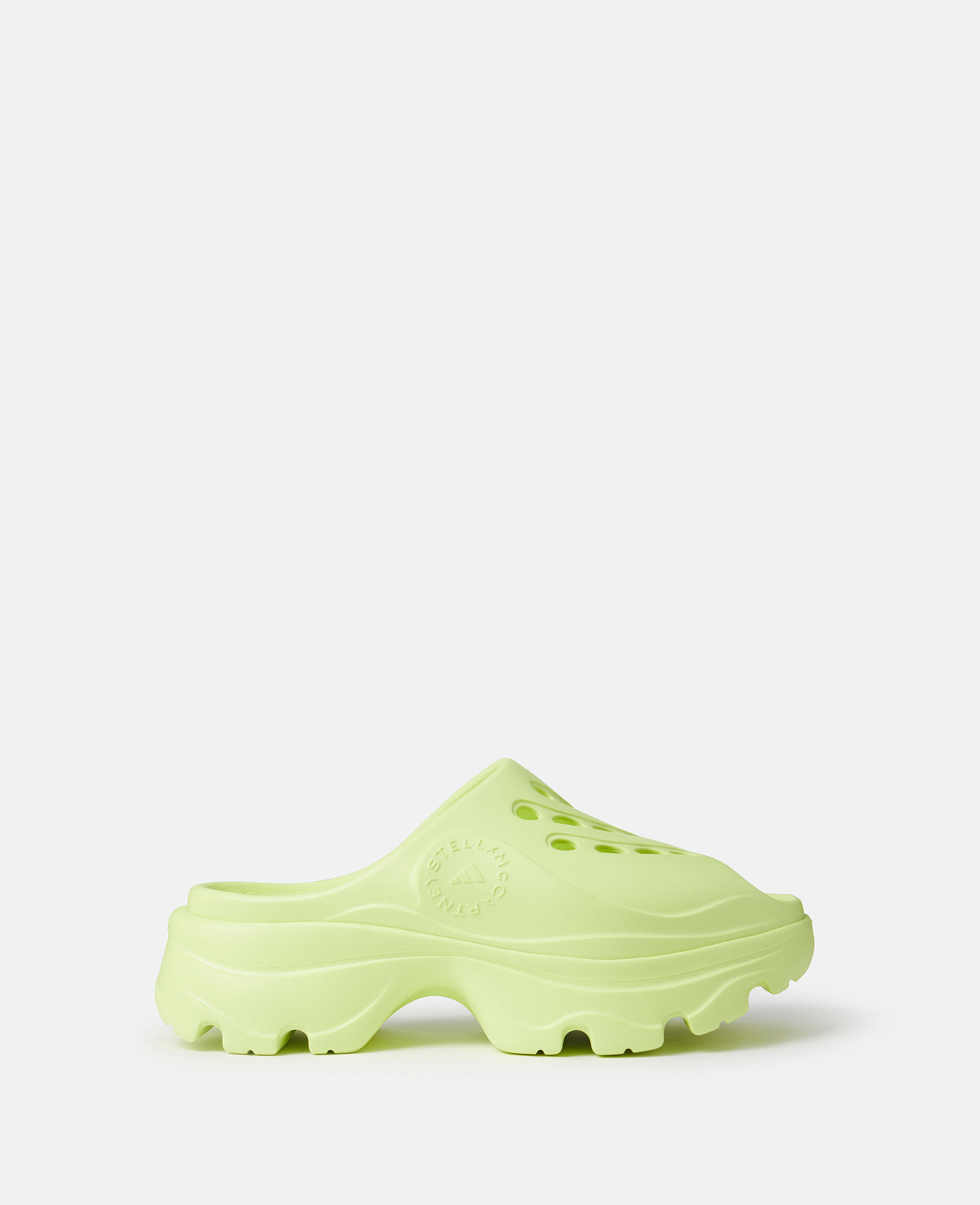 Women Frozen Yellow Logo Clogs Stella McCartney ES