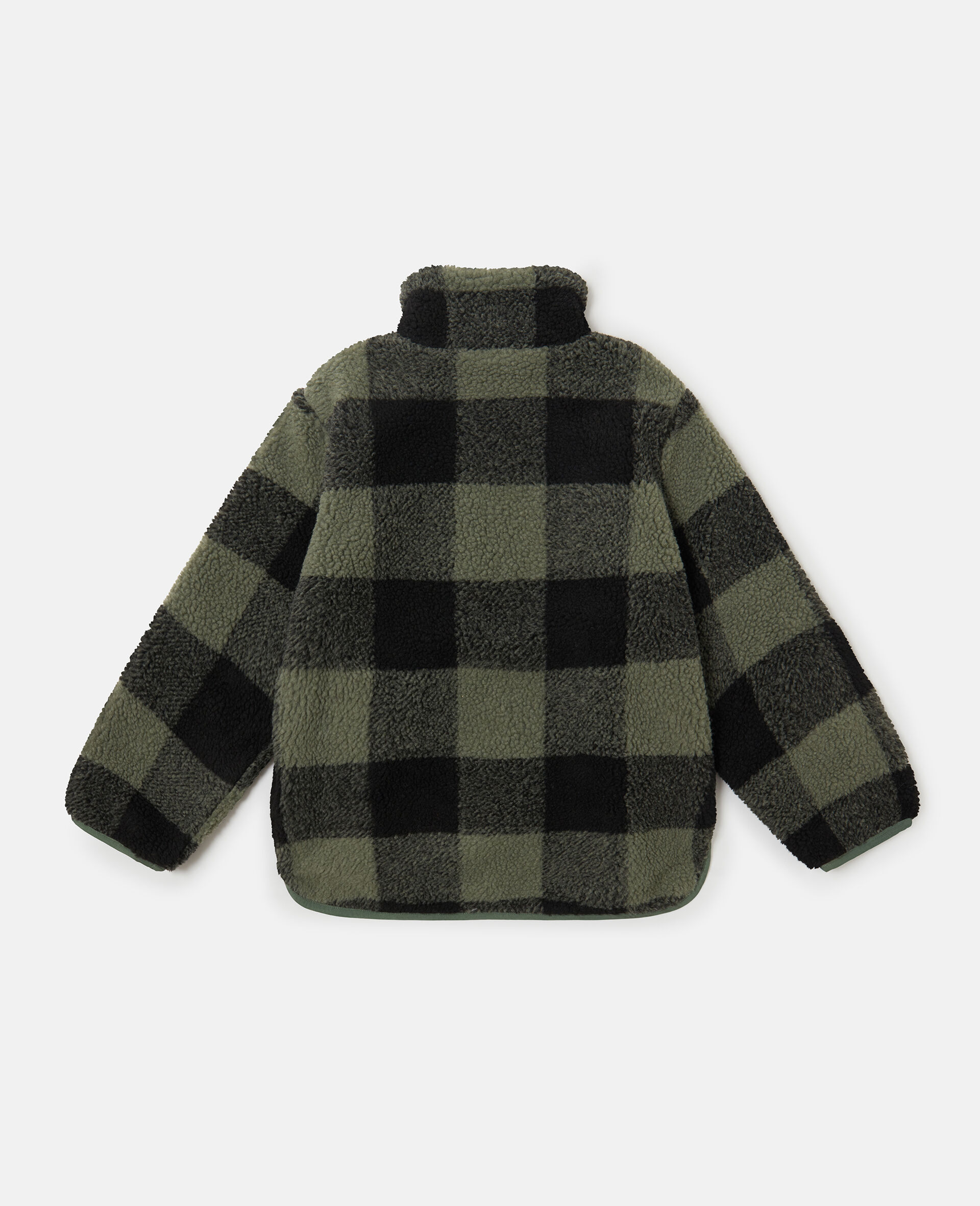 체크 프린트 플리스-그린-large 체크 프린트 플리스-그린-large image number 2