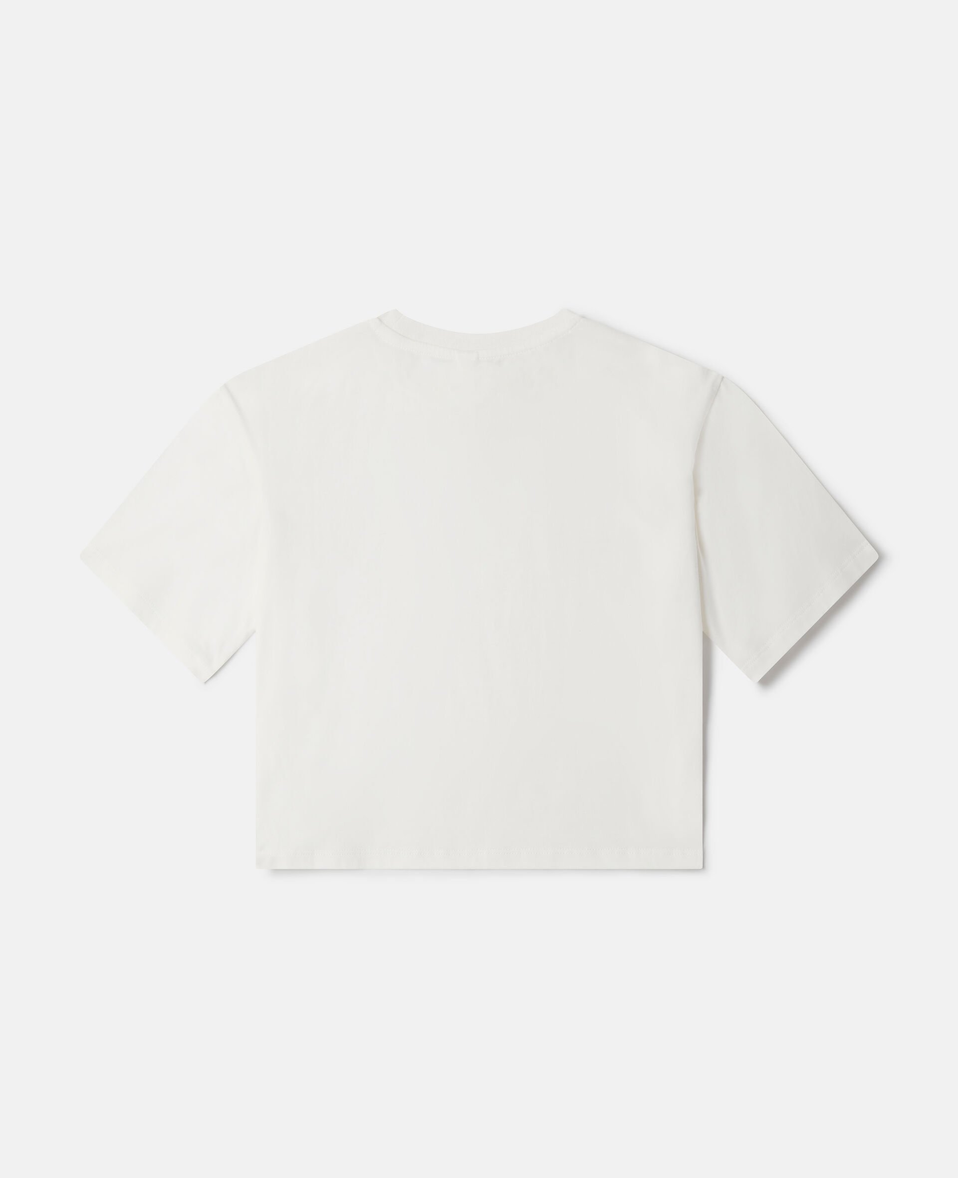 Heart Embroidered T-shirt-White-large Heart Embroidered T-shirt-White-large image number 2