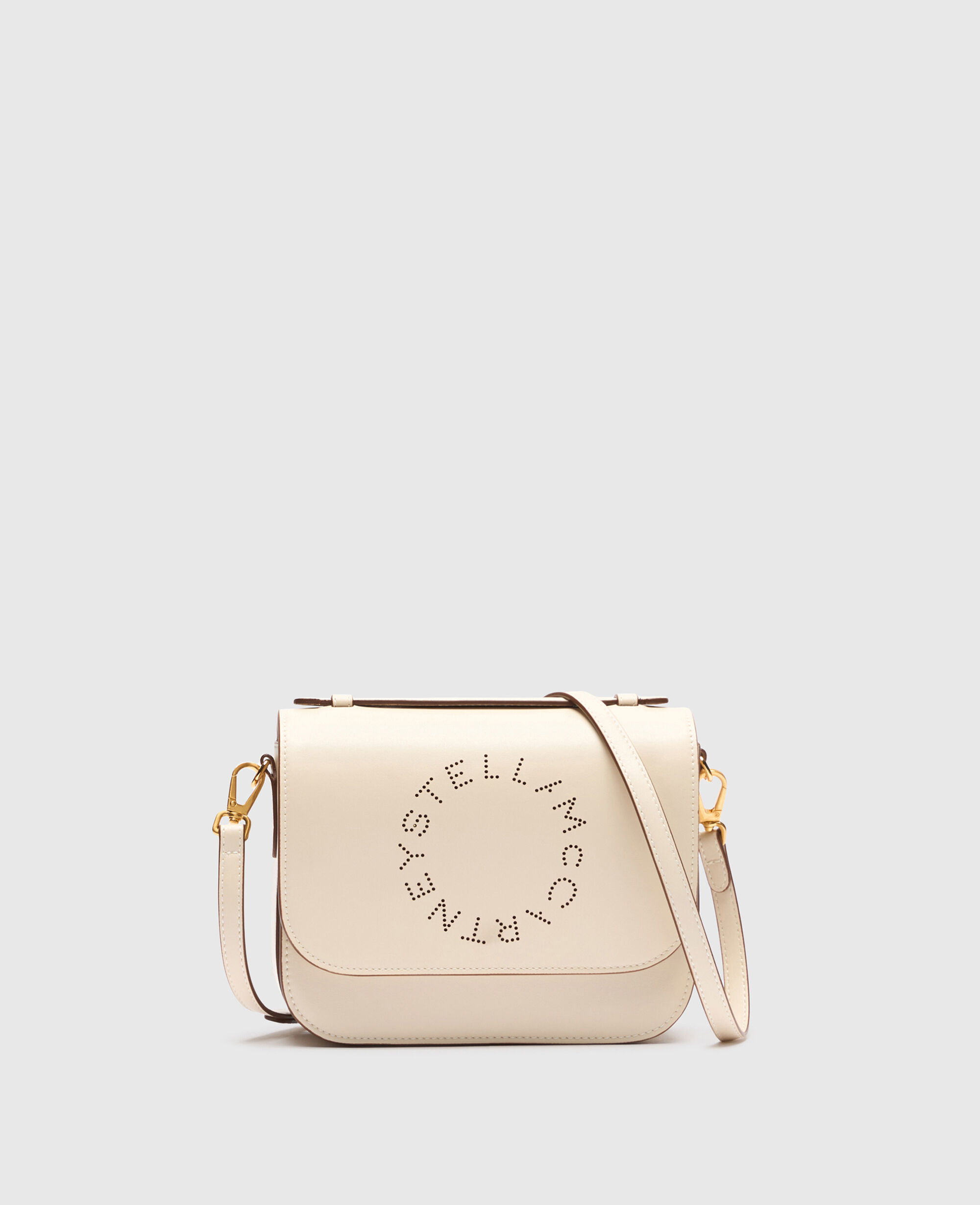 Borsa Messenger a Tracolla con Logo Bianco Candido da Women