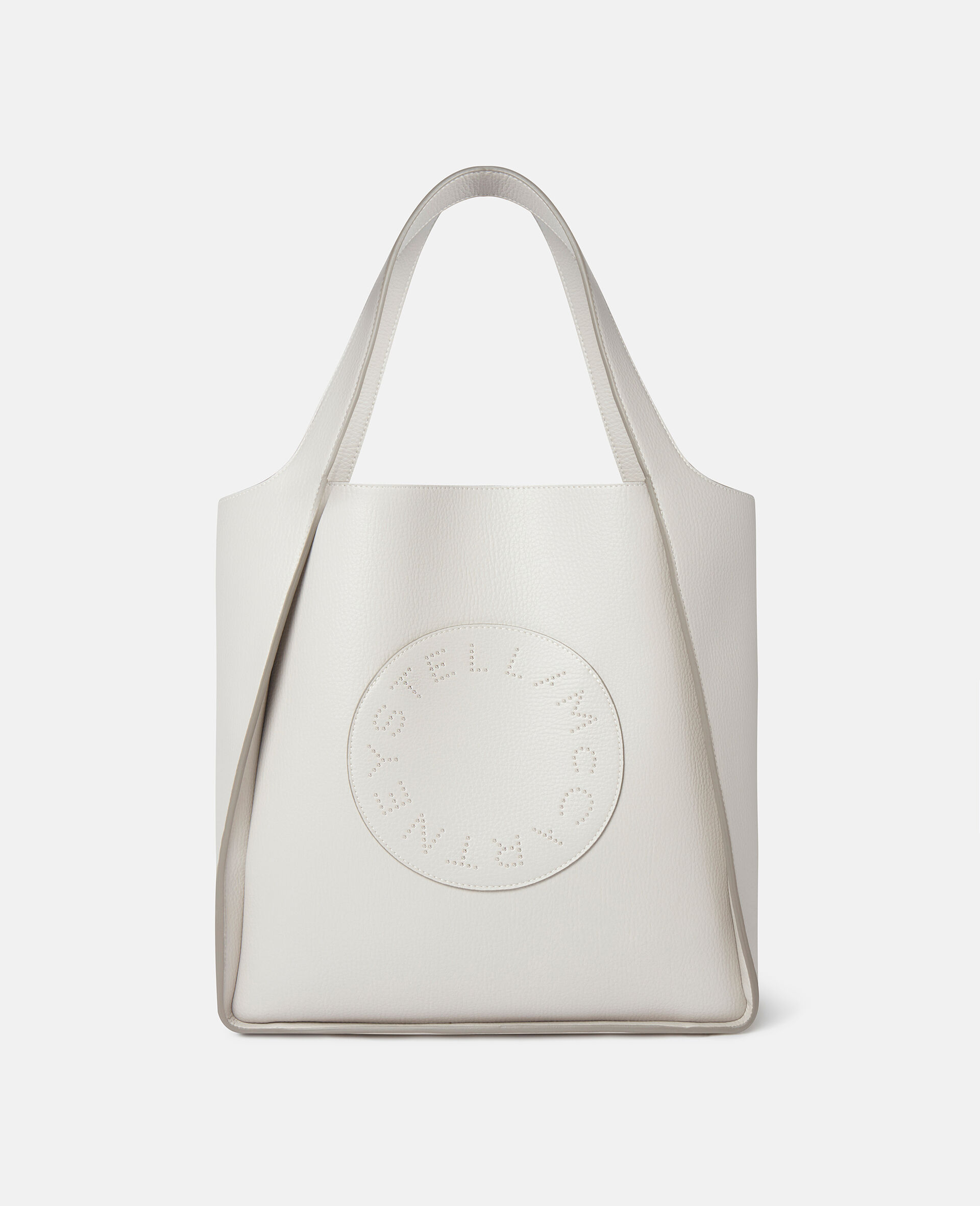 Logo Tote Bag -Cream-large Logo Tote Bag -Cream-large image number 0