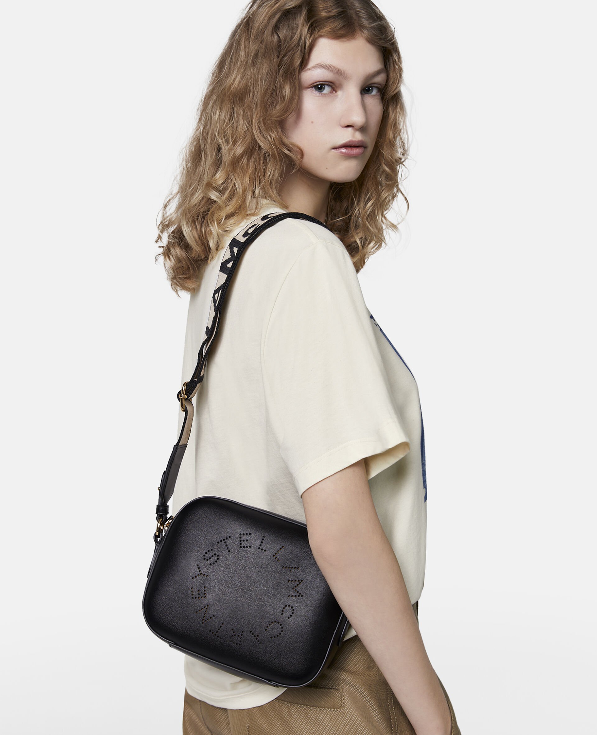 Stella Logo Mini Bag-Black-large Stella Logo Mini Bag-Black-large image number 1