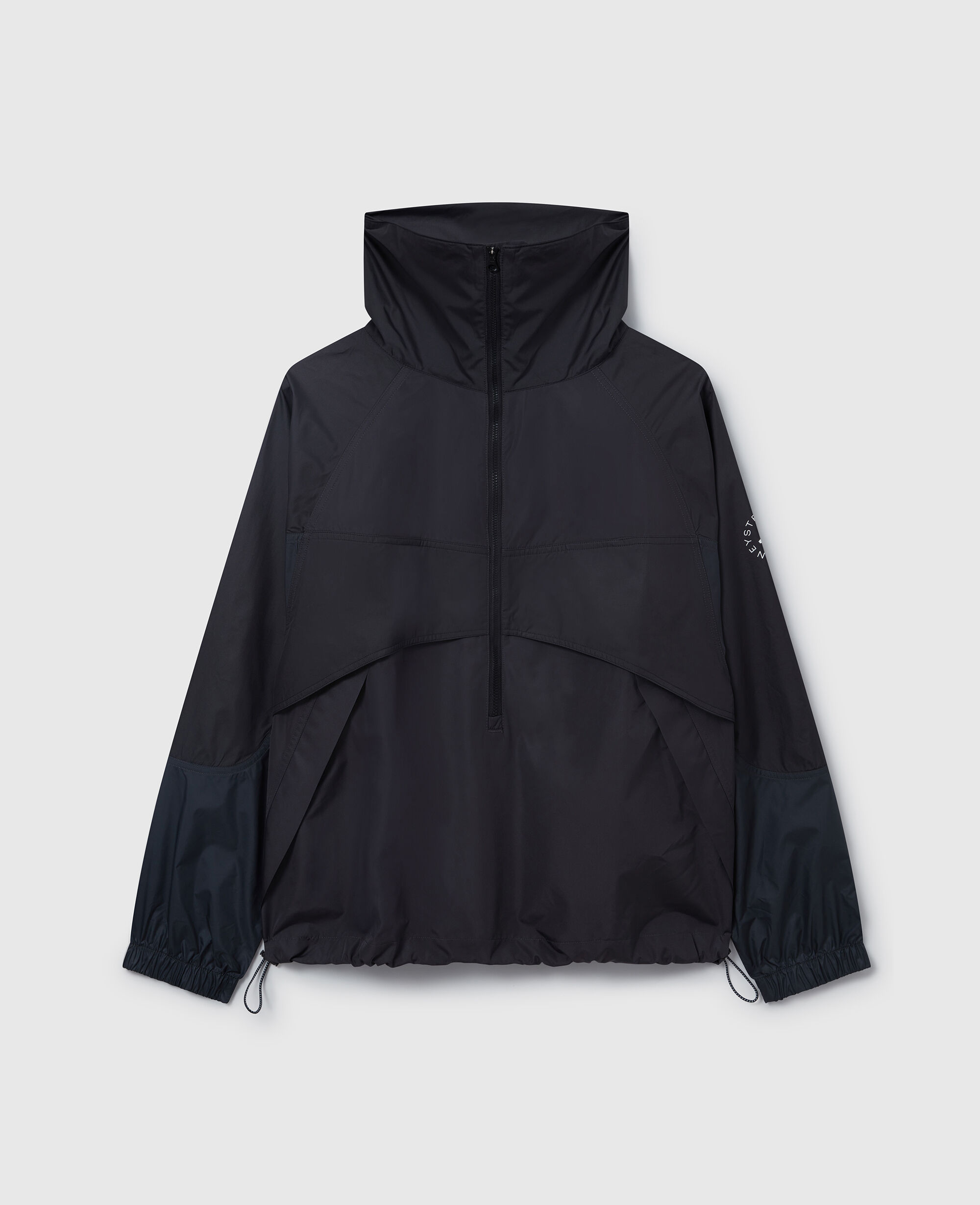 Women Black TrueNature Half-Zip Jacket | Stella McCartney LU