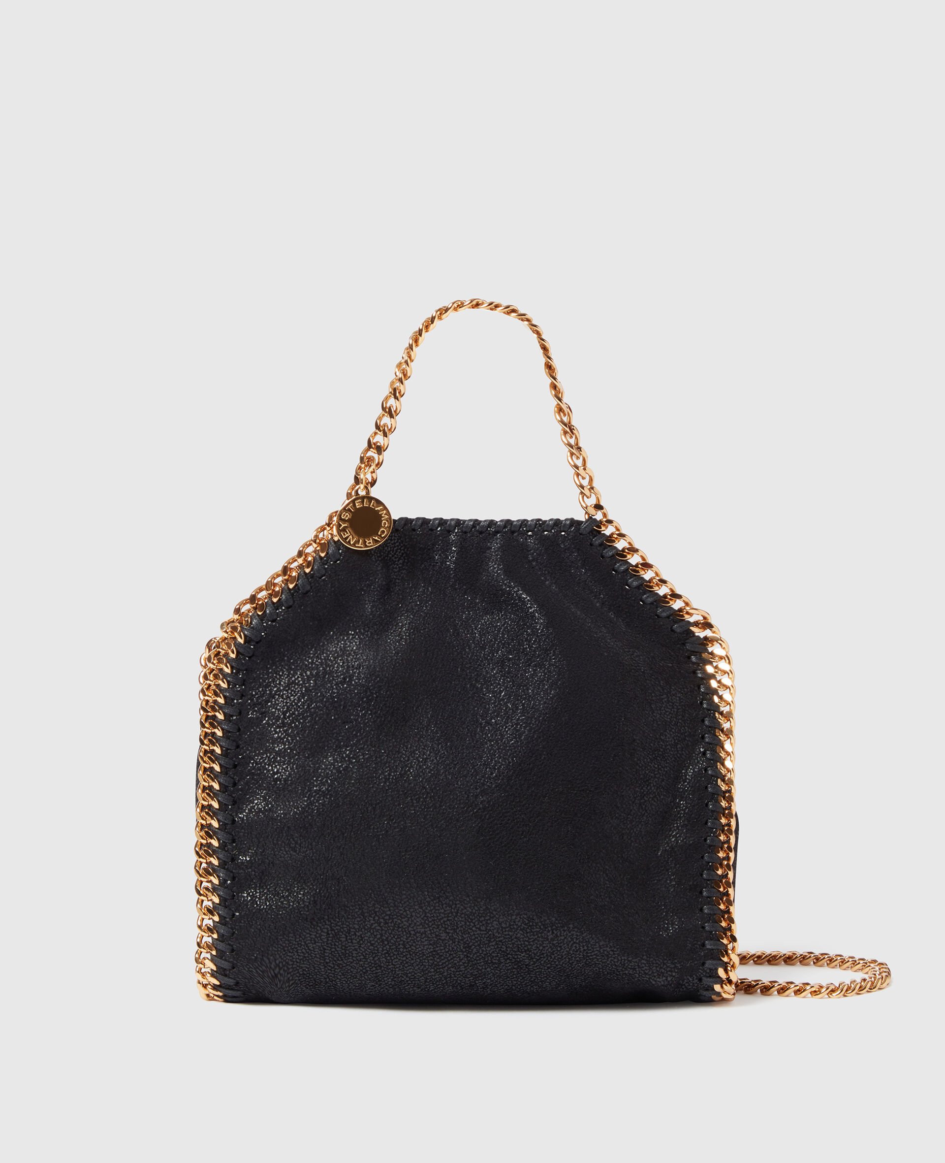 Falabella Tiny Tote Bag-Black-medium