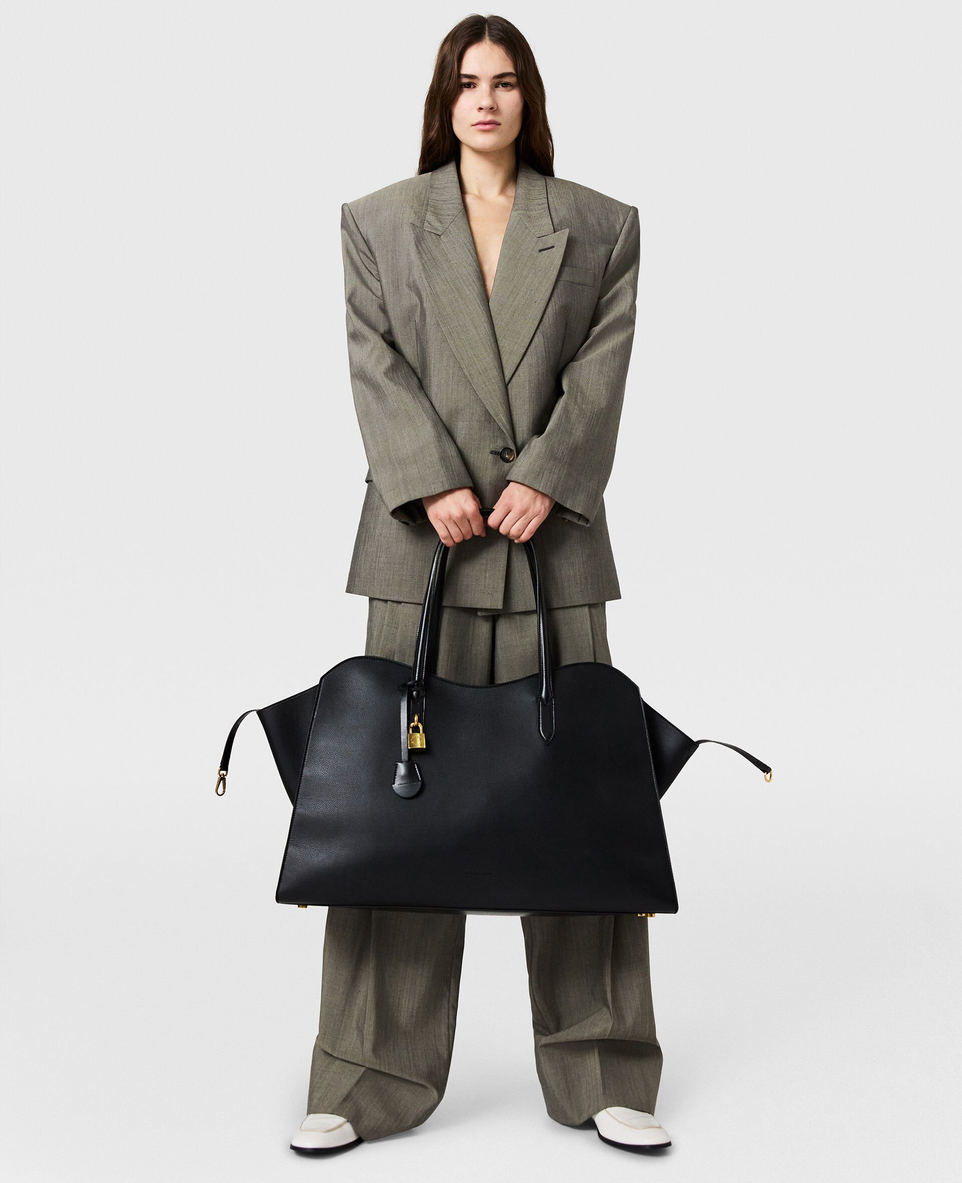 Ryder Embossed Weekender Bag-Black-medium