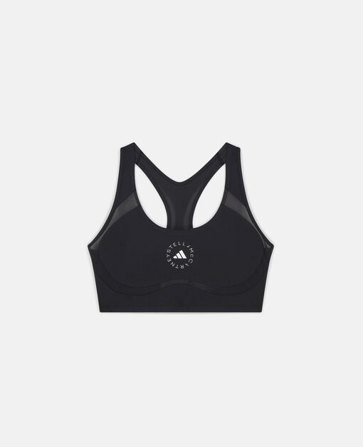 Adidas by Stella McCartney High-Neck Seamless Sports Bra ($65) ❤ liked on  Polyvore featuring acti…