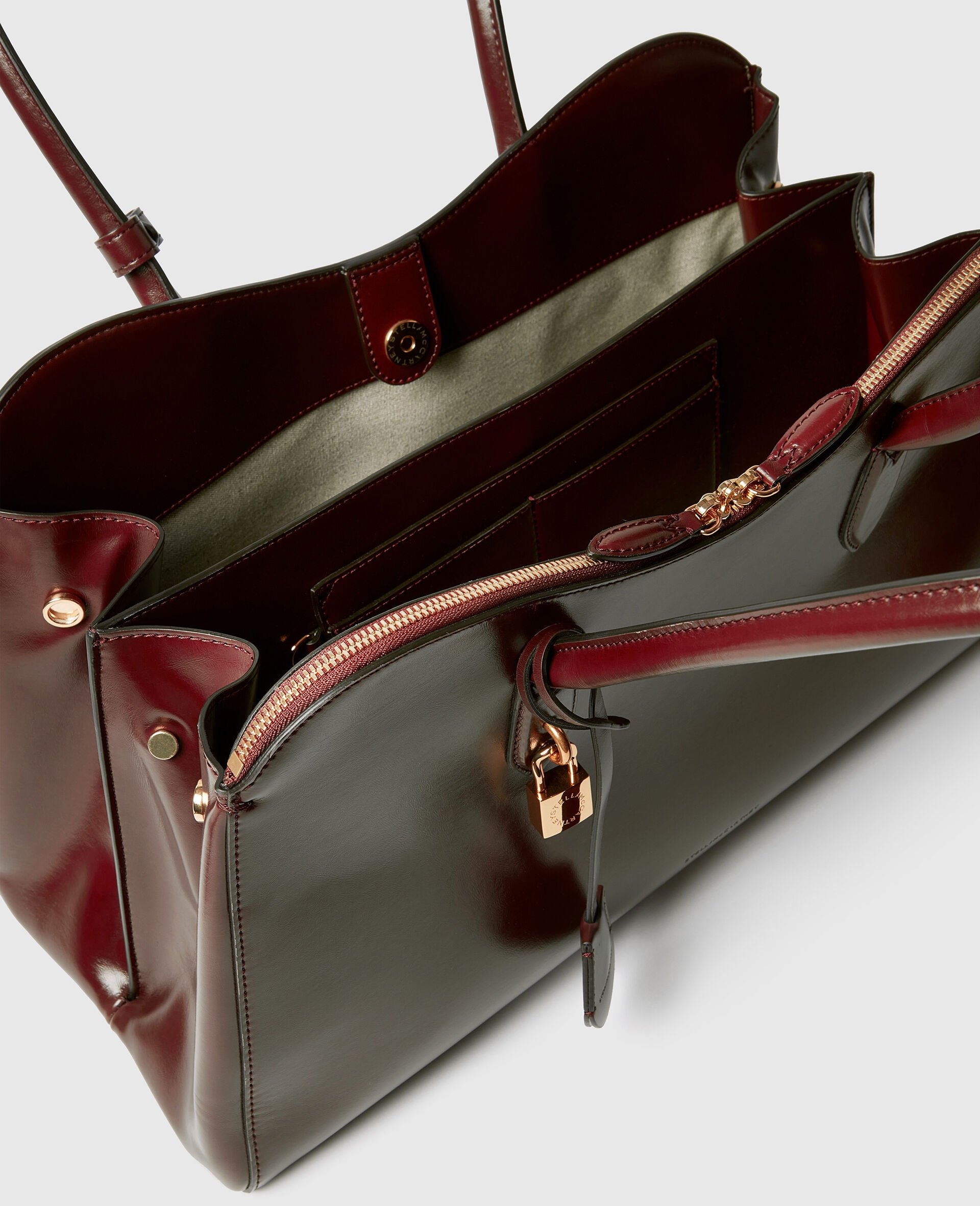 Ryder Patent Open Tote Bag-Brown-large image number 4