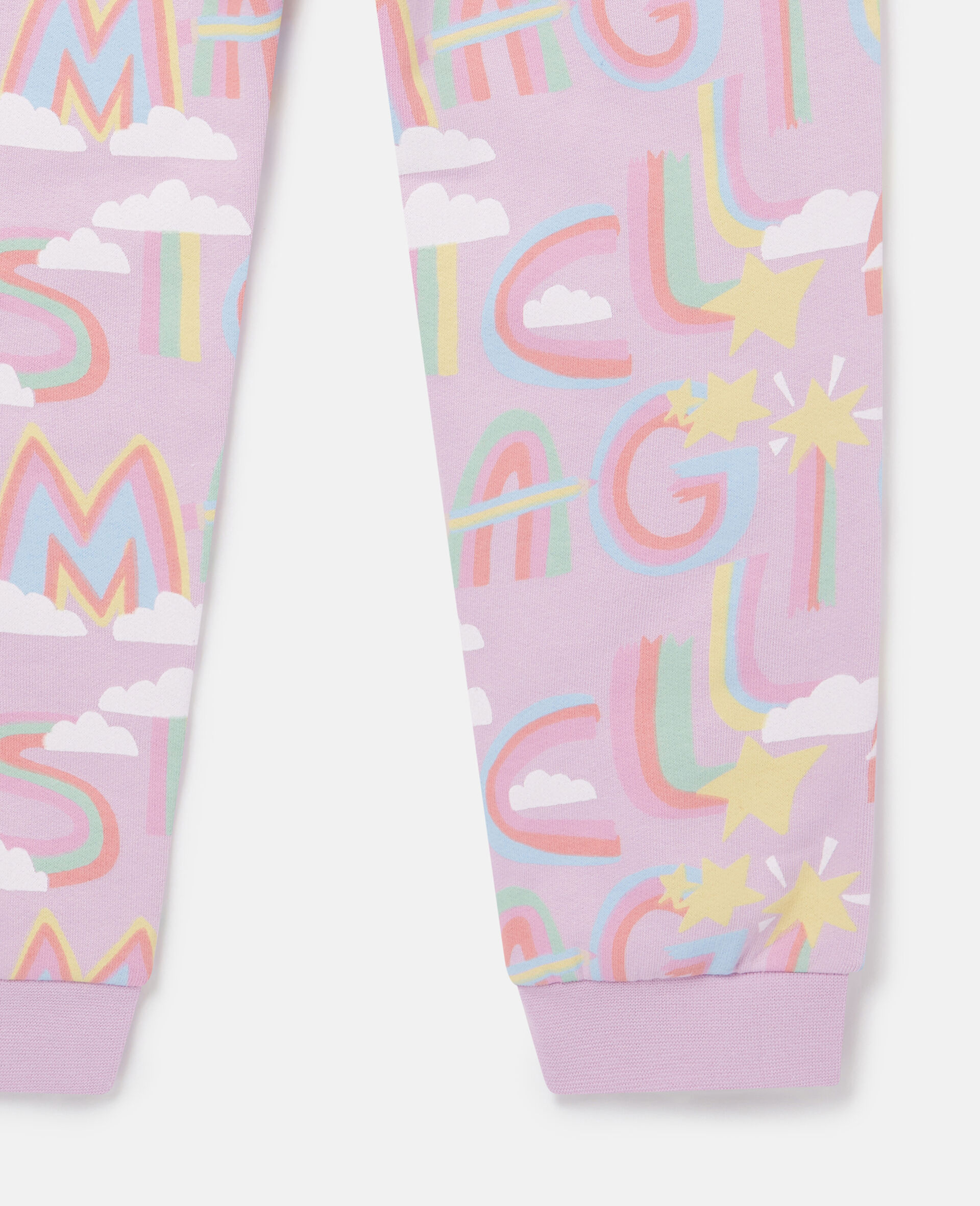 Rainbow Unicorn Cloud Joggers-Purple-large image number 3