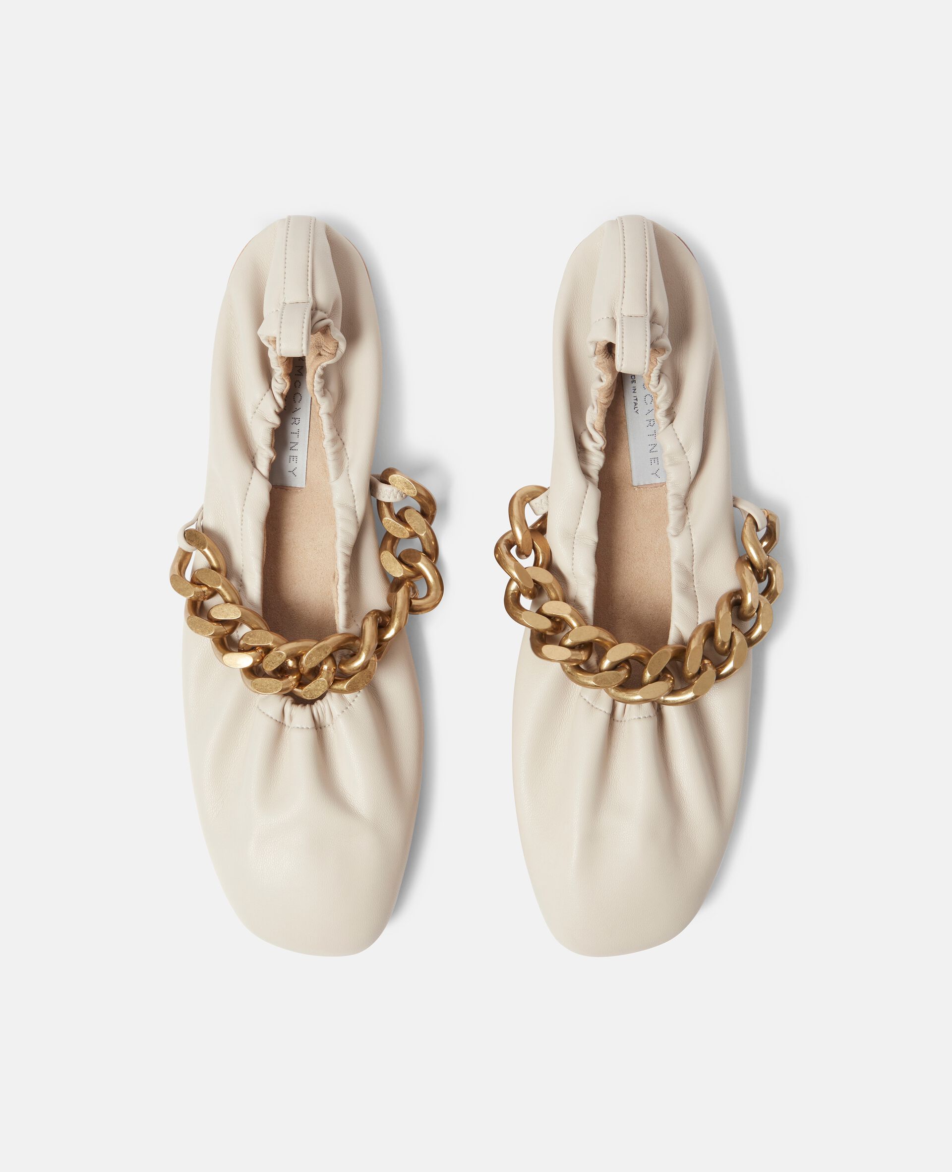 stella mccartney woven ballet flats