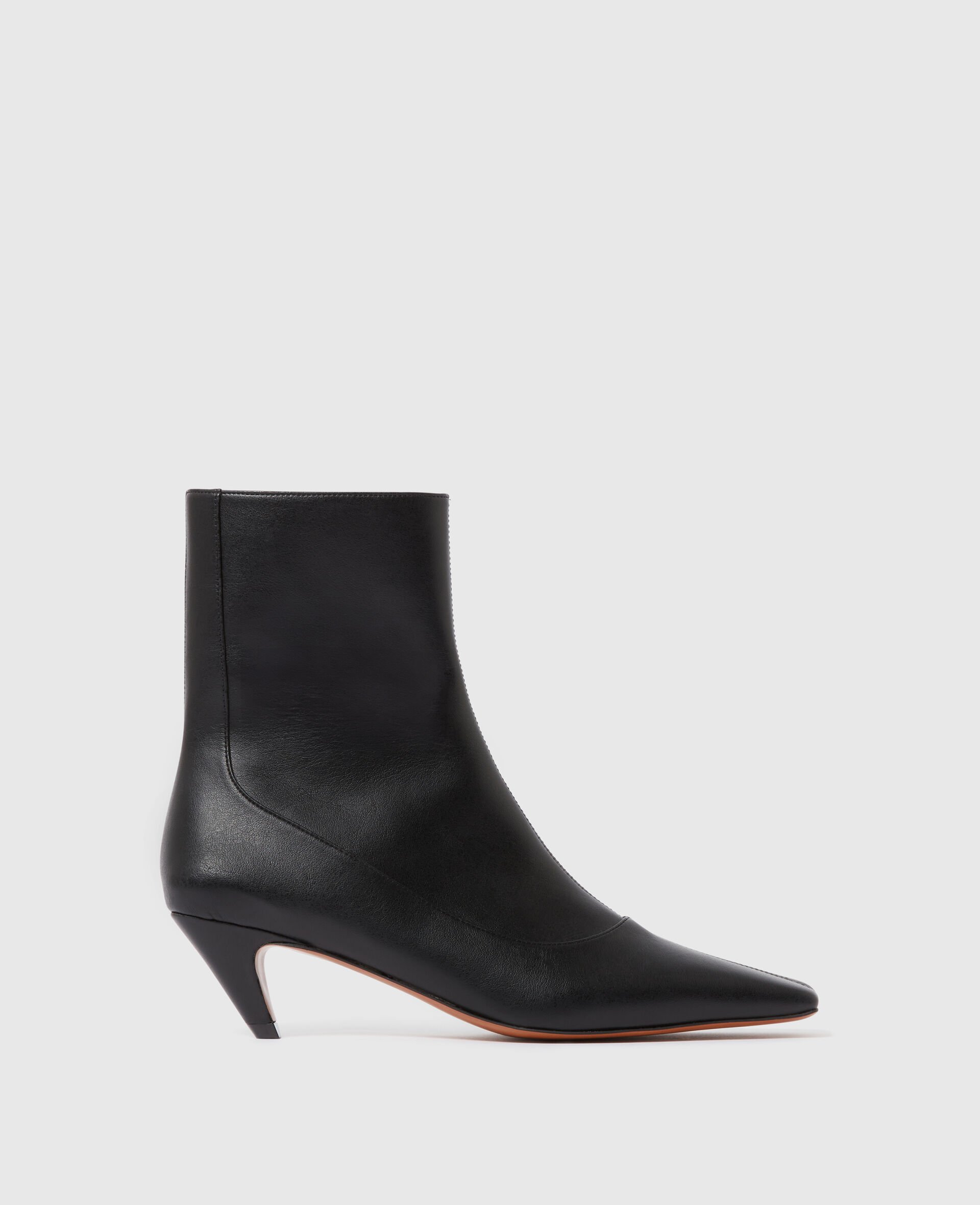 Stella Spur Heeled Ankle Boots-Black-large image number 0