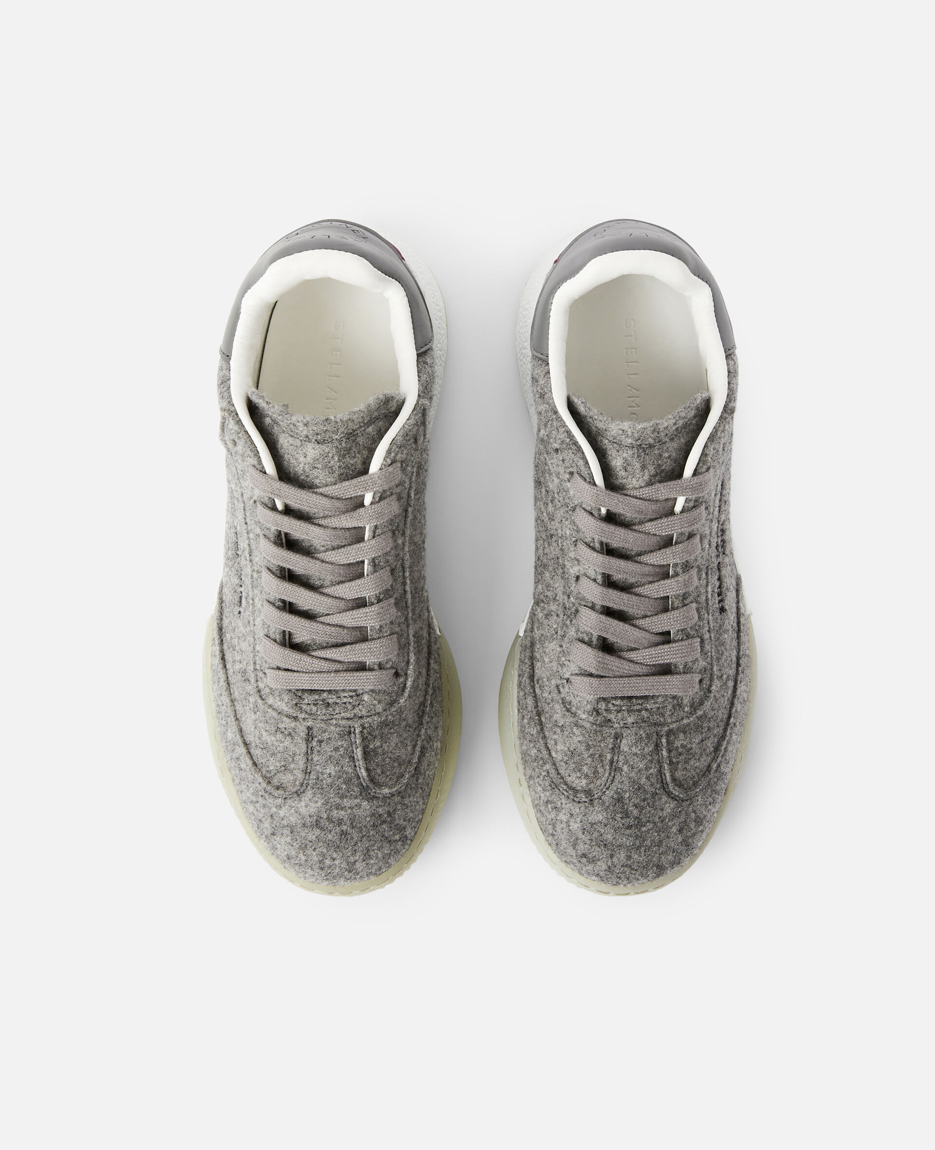 Loop Lace-up Sneakers-Grey-large image number 3