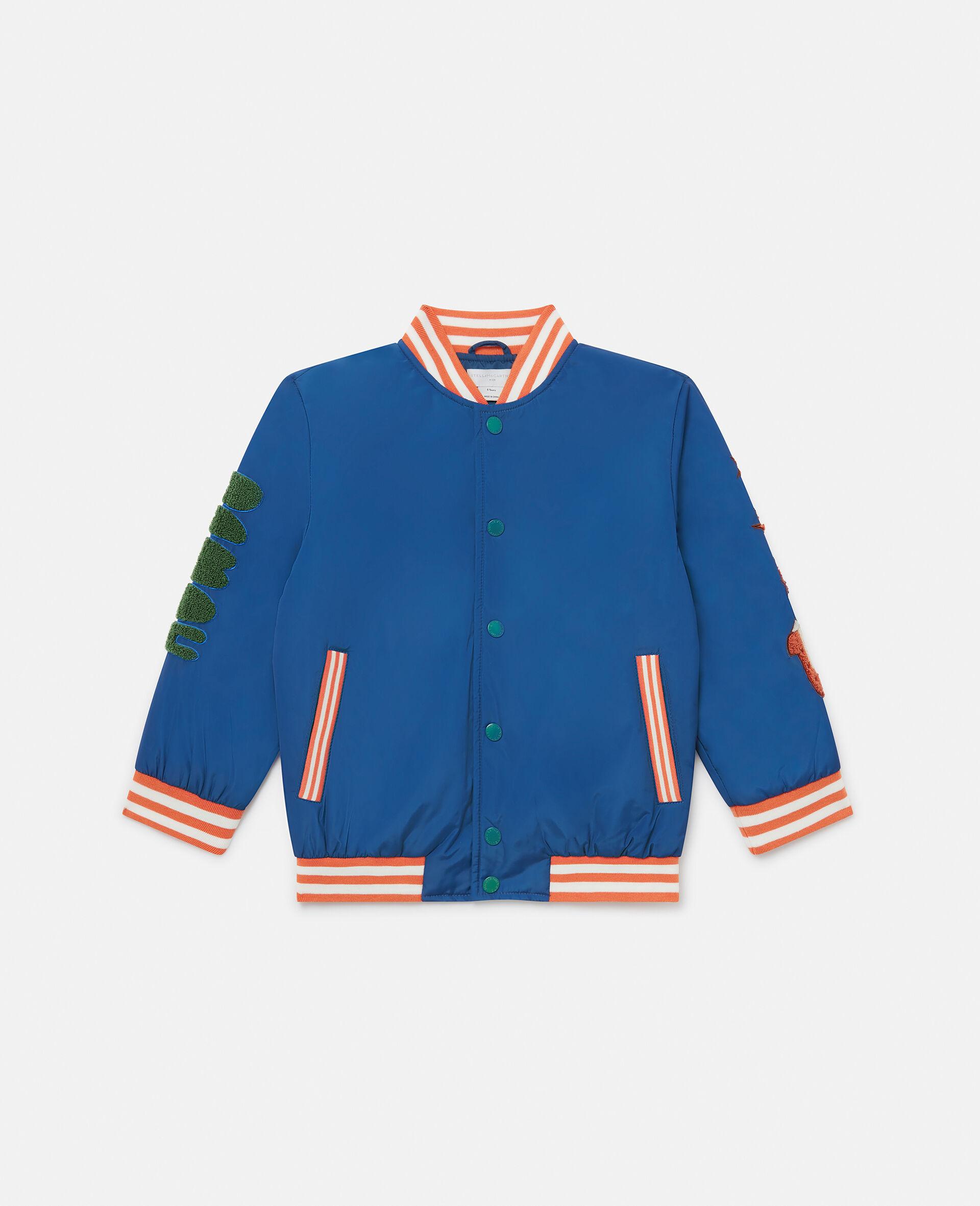 Cosmic Cowboy Bomber Jacket-Blue-large image number 0