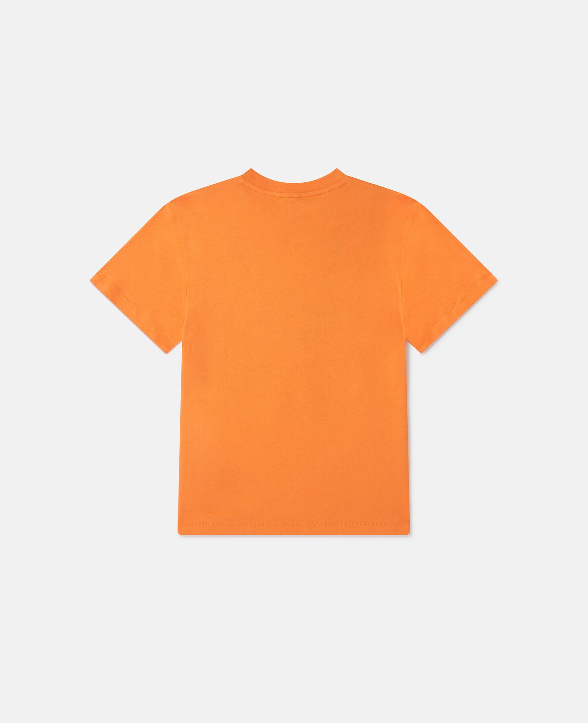 Magicians Bunny Graphic Crewneck T-Shirt-Orange-large Magicians Bunny Graphic Crewneck T-Shirt-Orange-large image number 2