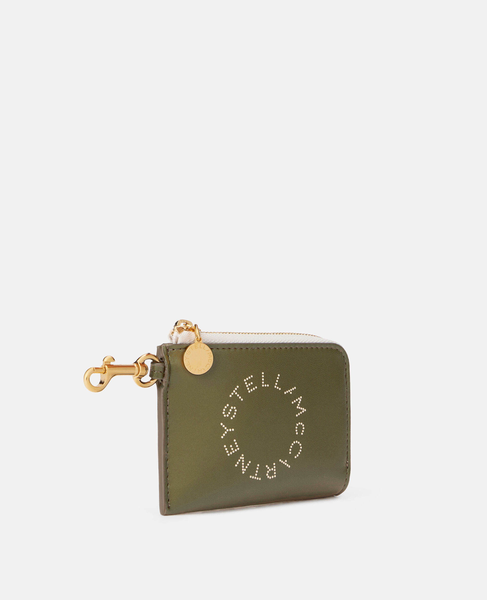Logo Zip Cardholder -Green-large image number 1