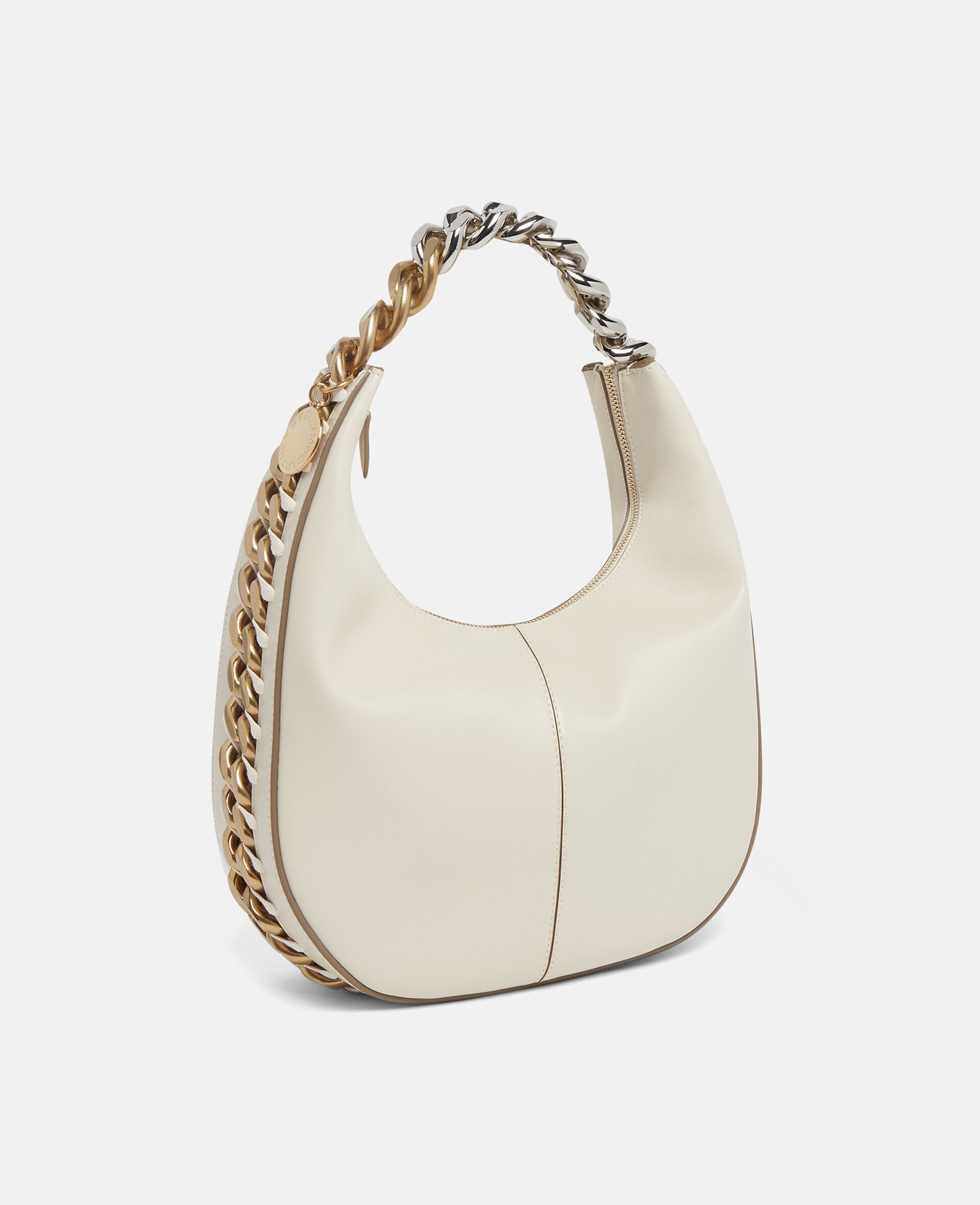 Petit sac porte epaule zippe Frayme-Noir-large image number 3