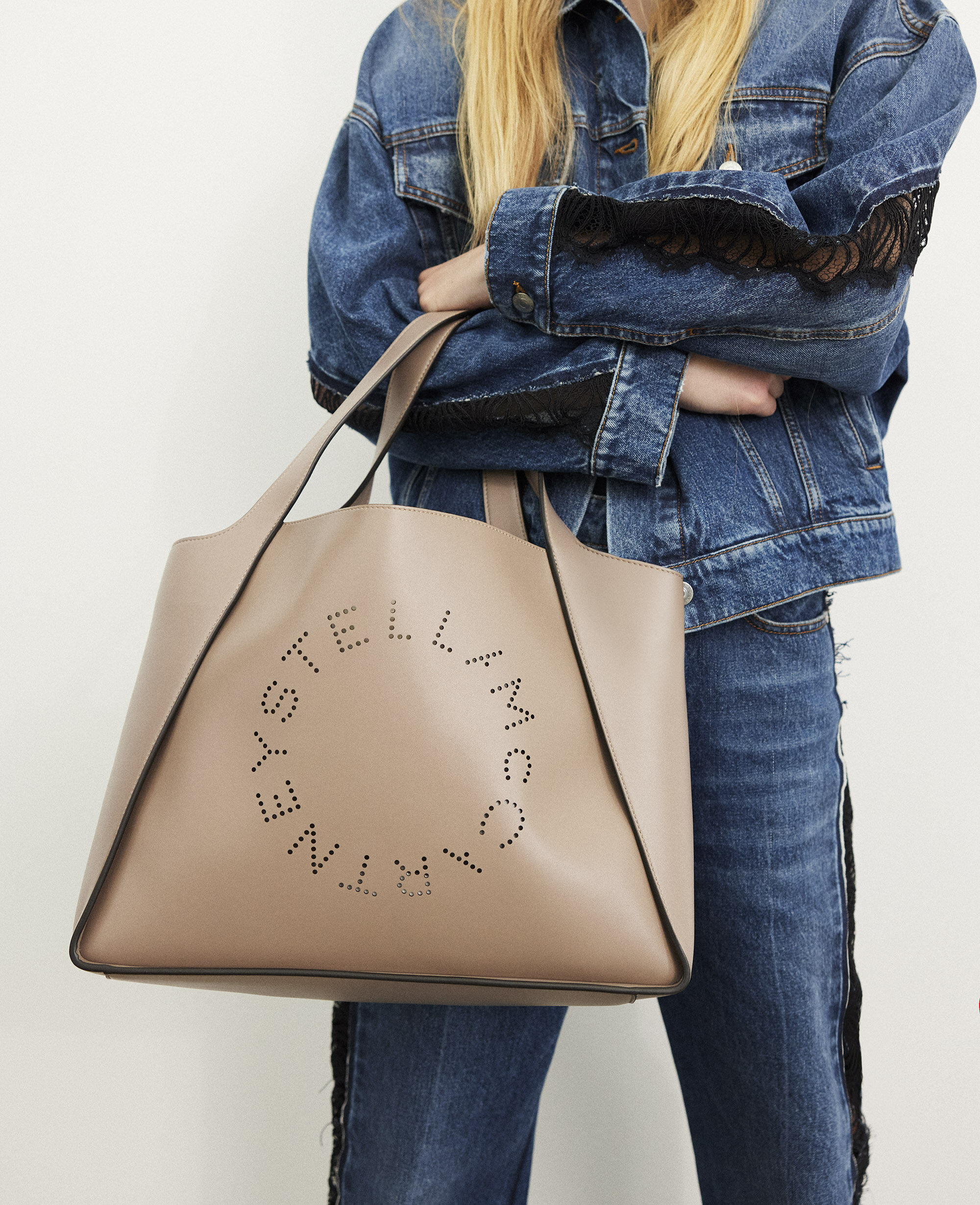 Stella mccartney logo tote new arrivals