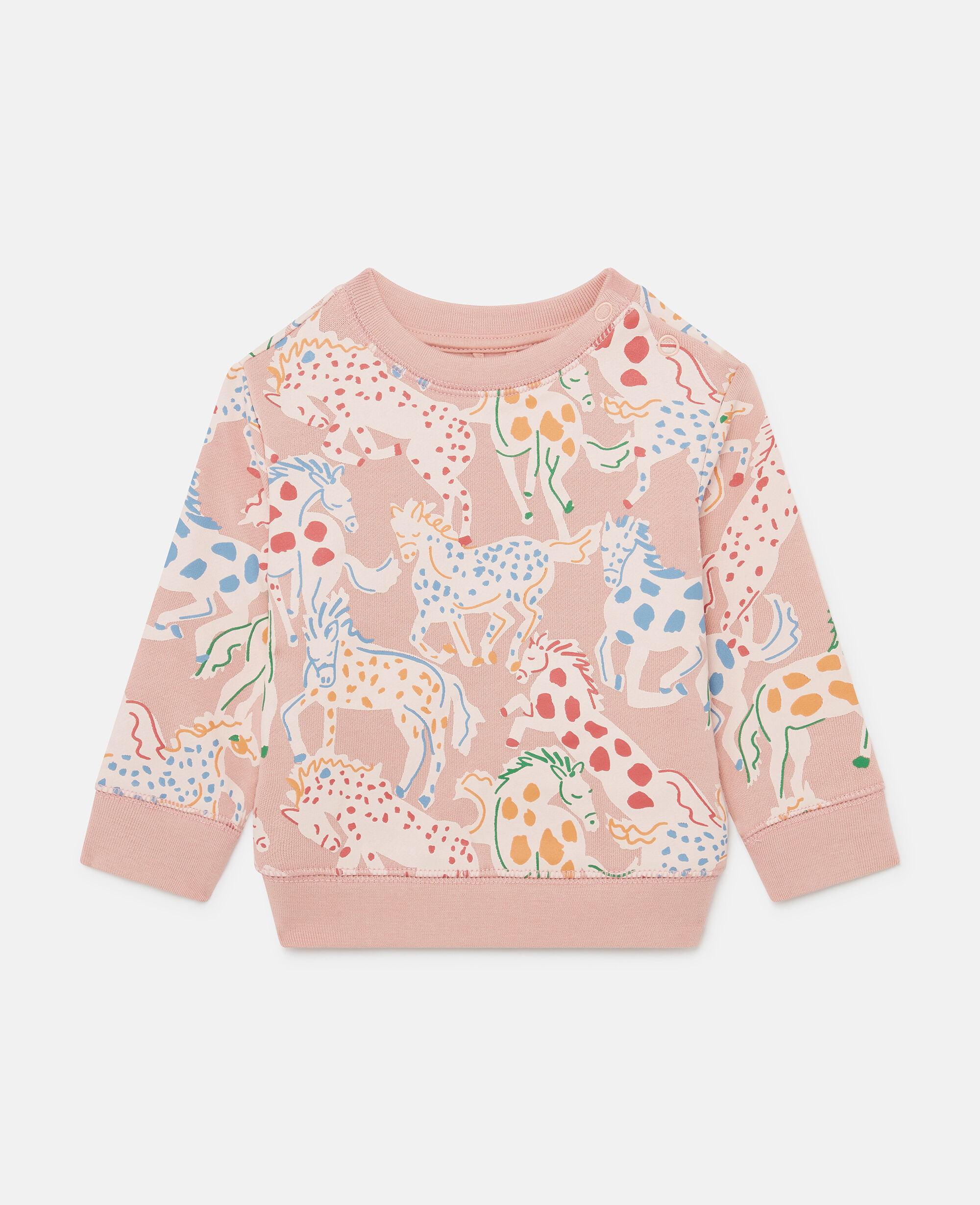 Horse print sweatshirt hotsell