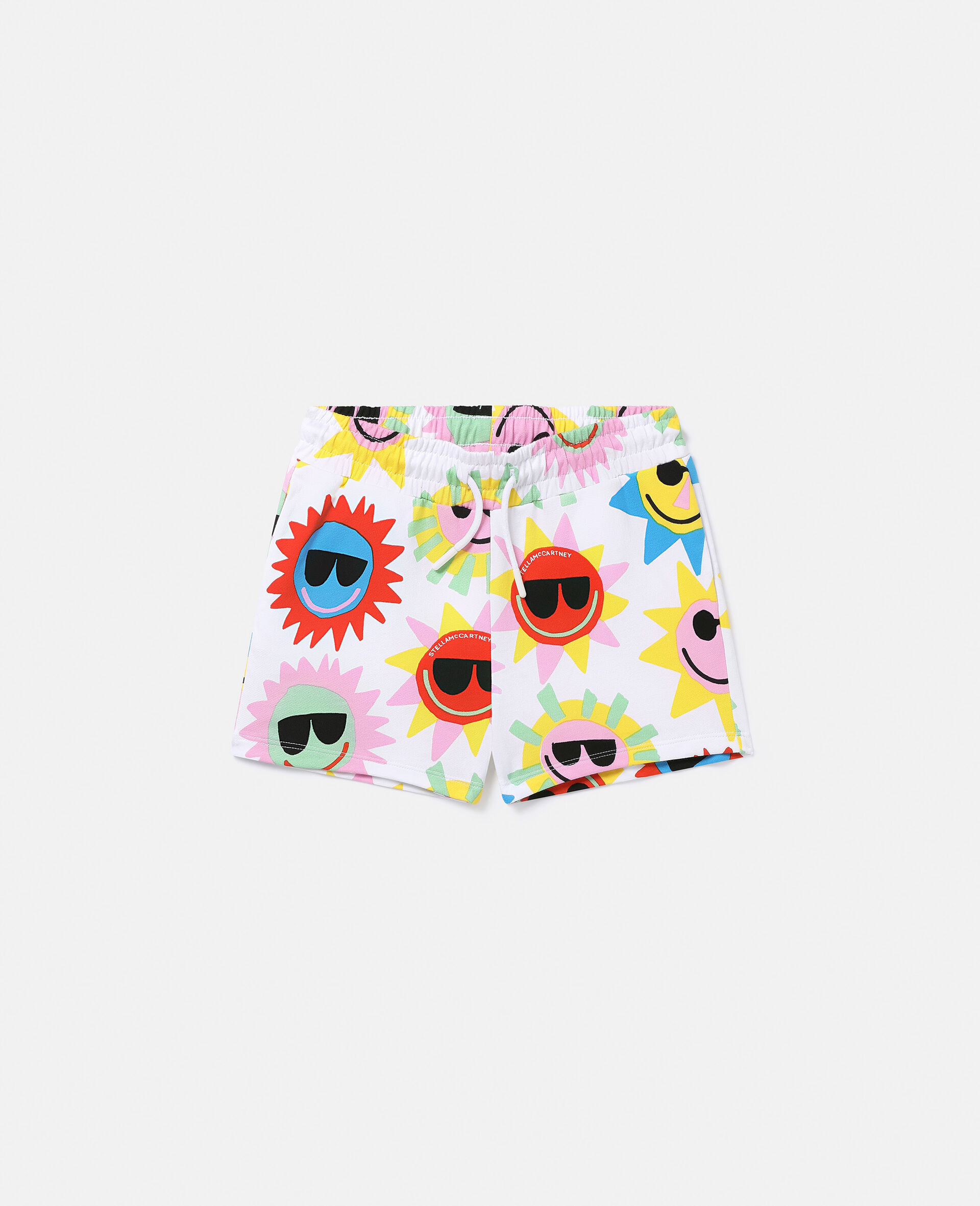 Sunshine Print Shorts-Multicolored-medium