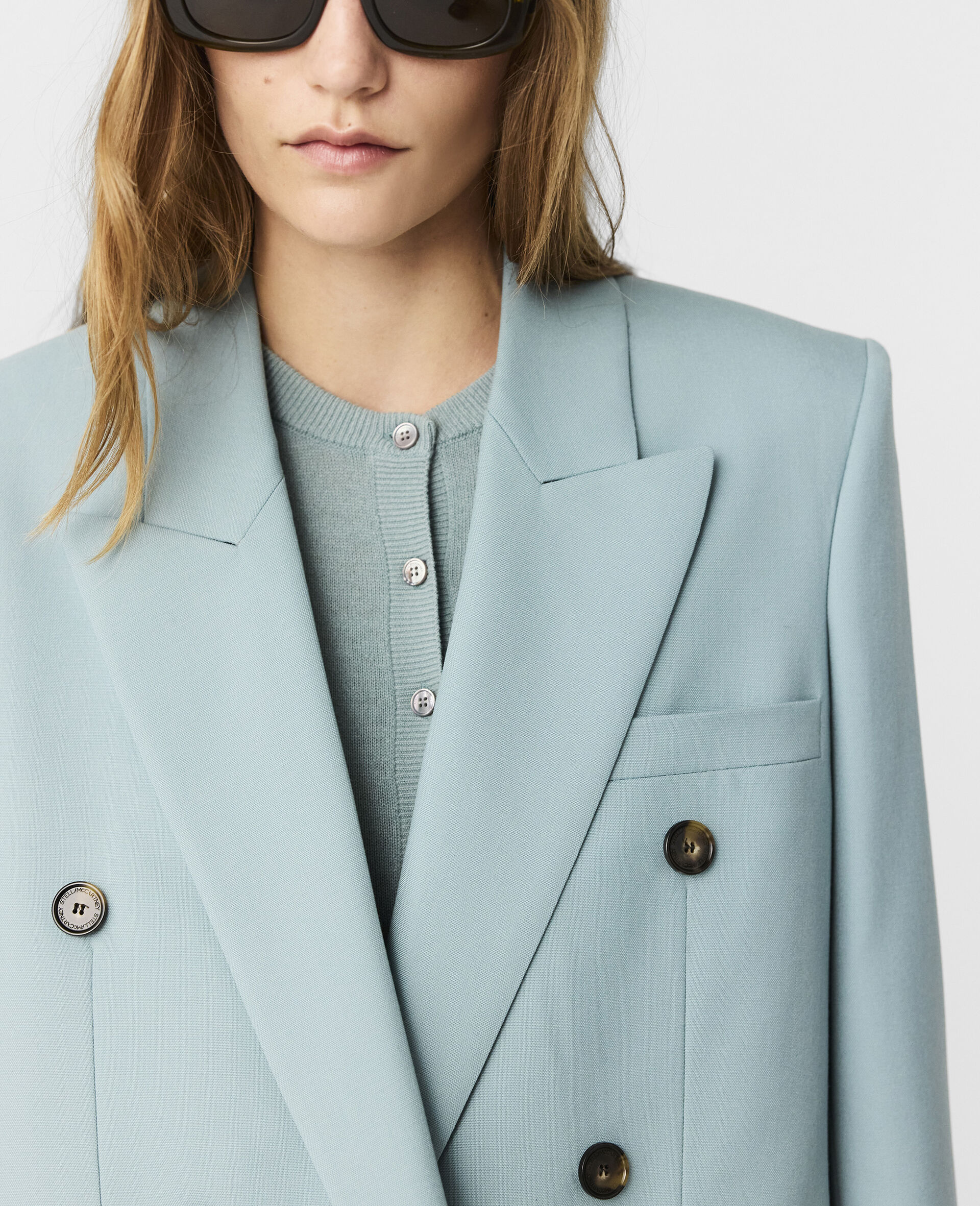 Blazer Doppiopetto-Blu-large image number 3