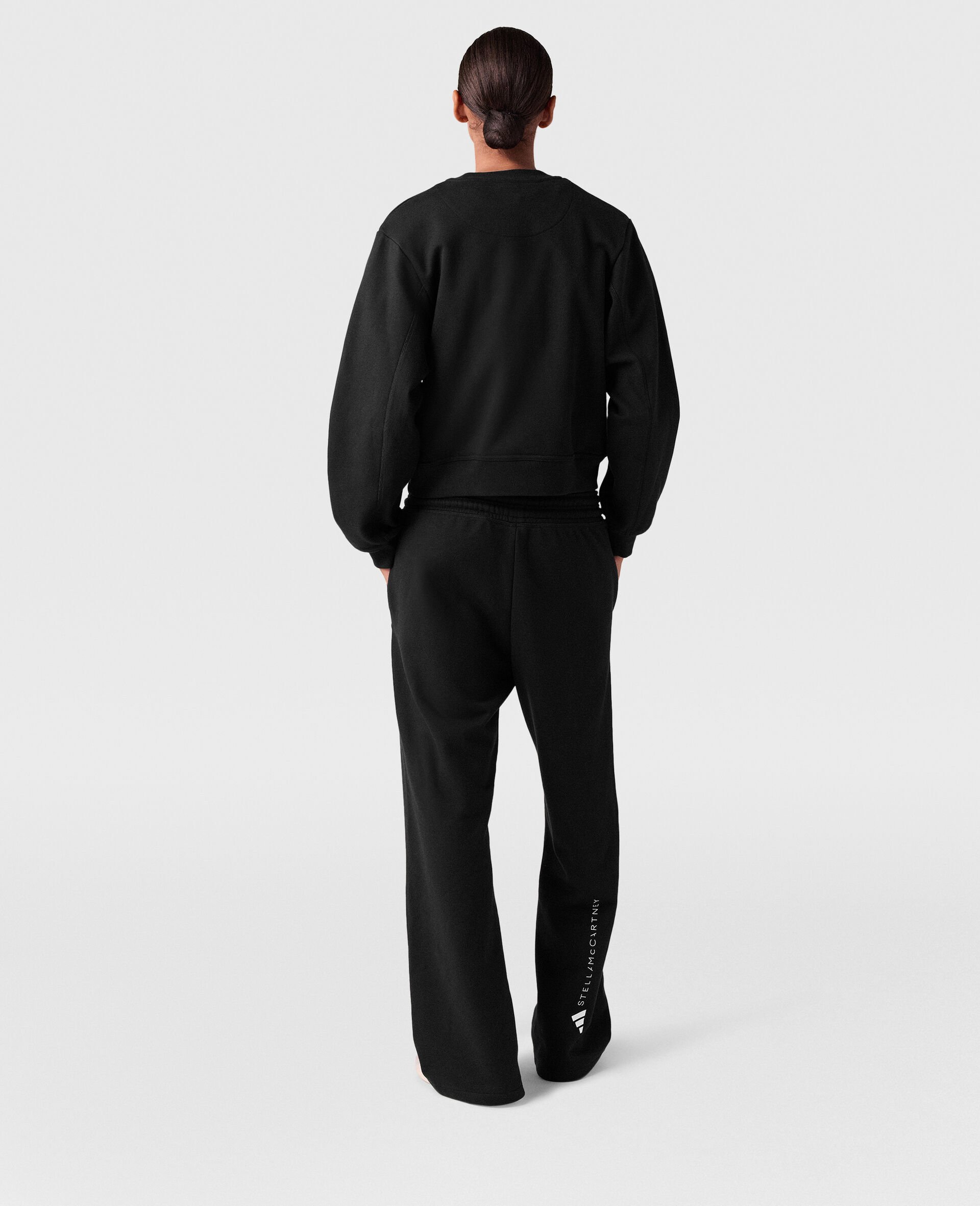 Logo Straight-Leg Joggers-Black-large Logo Straight-Leg Joggers-Black-large image number 3