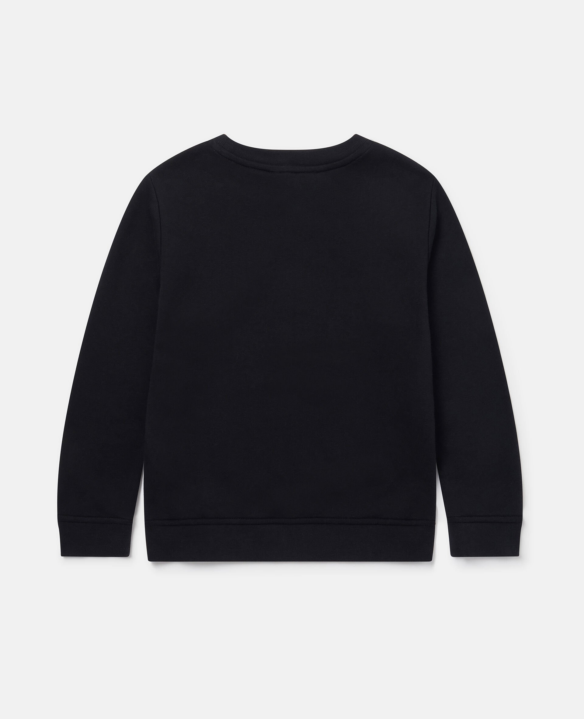 몬스터 페이스 롱 슬리브 티셔츠-블랙-large 몬스터 페이스 롱 슬리브 티셔츠-블랙-large image number 2