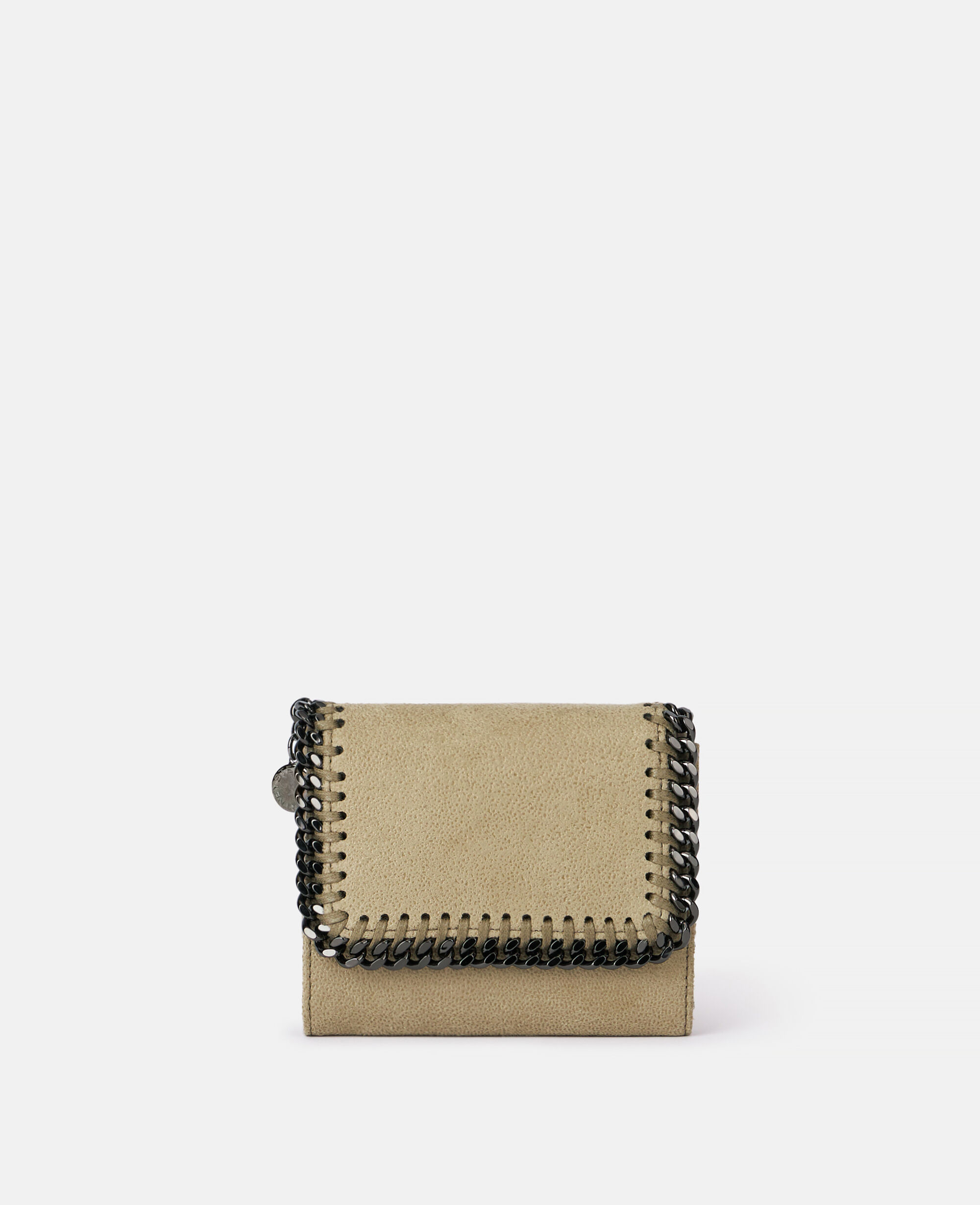 Women Clotted cream Falabella Small Flap Wallet Stella McCartney SG
