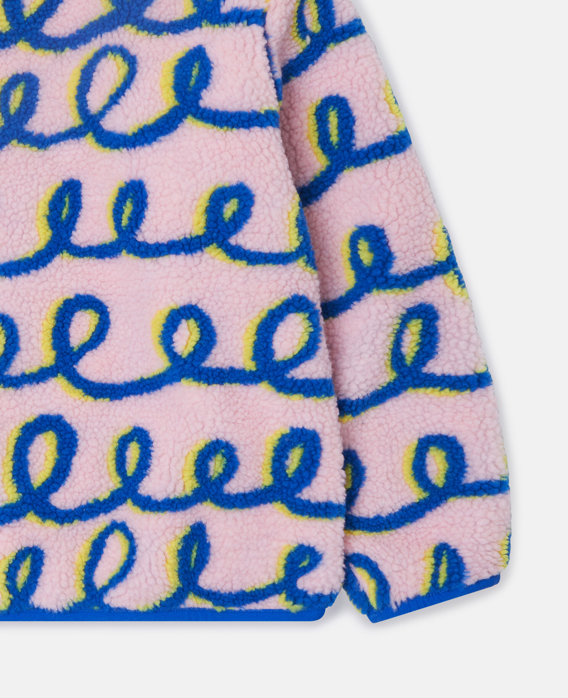 Swirling Pattern Fleece-Pink-large image number 3