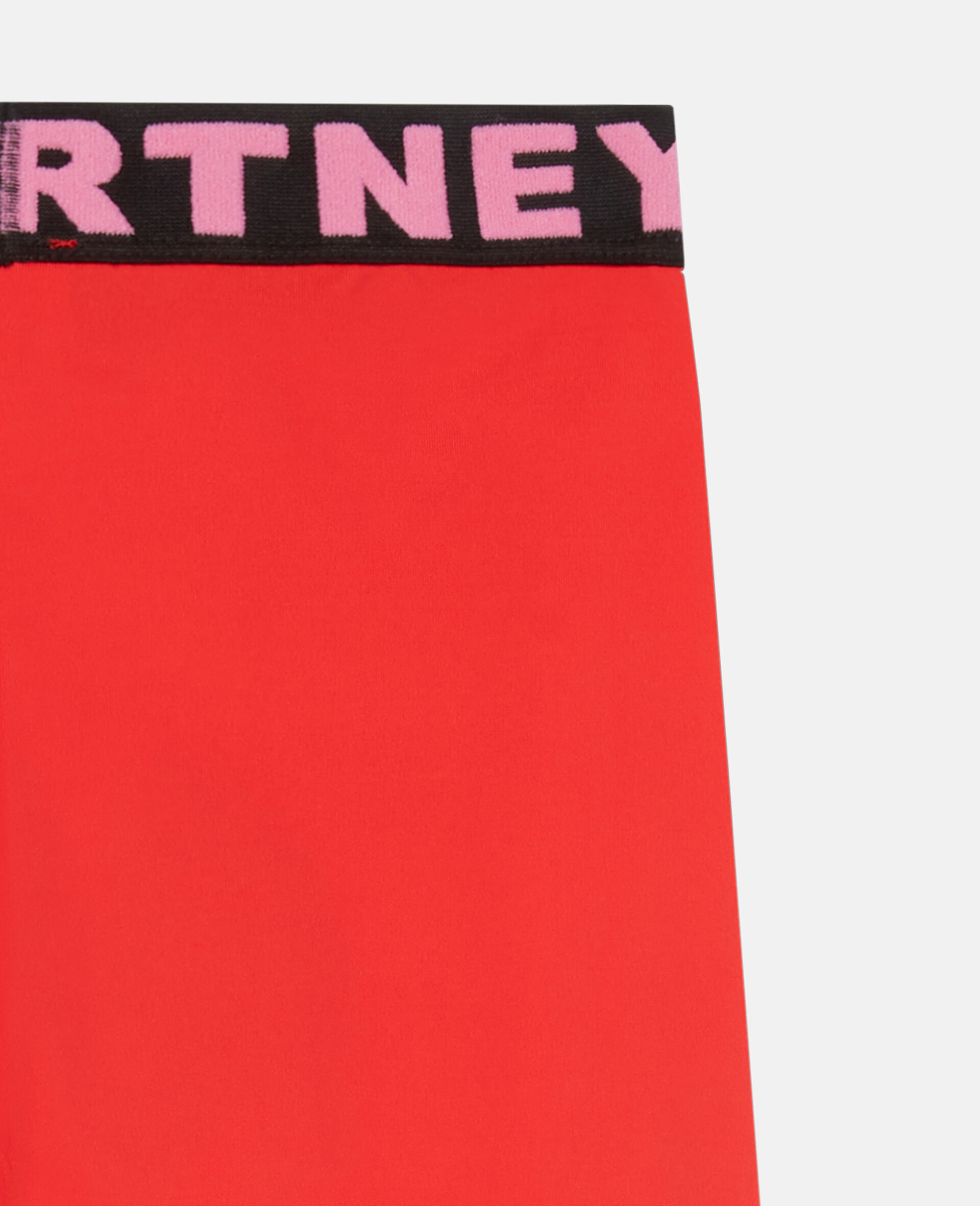 Colourblock Logo Tape Leggings-Multicolour-large image number 2