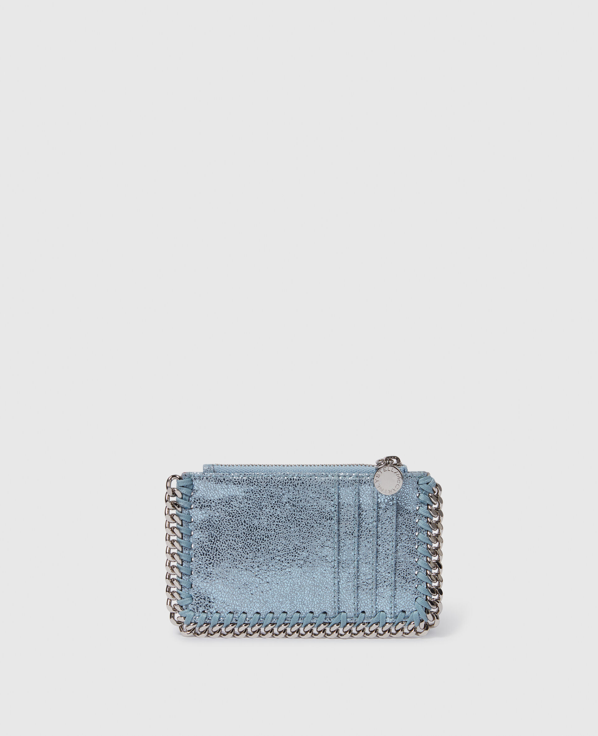 Falabella Zip Cardholder-Silver-large image number 2