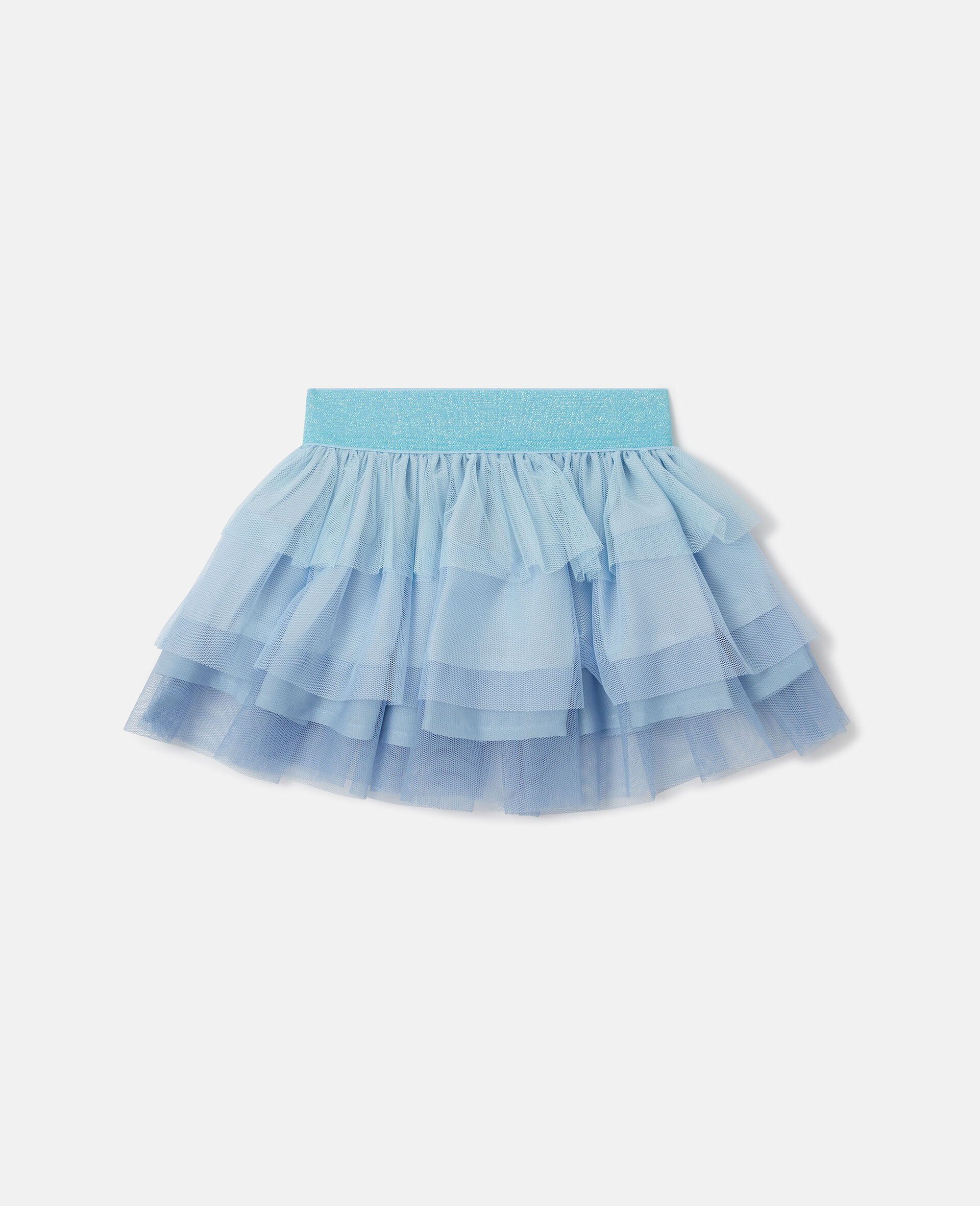 Tiered Tulle Mini Skirt-Multicolour-large image number 2