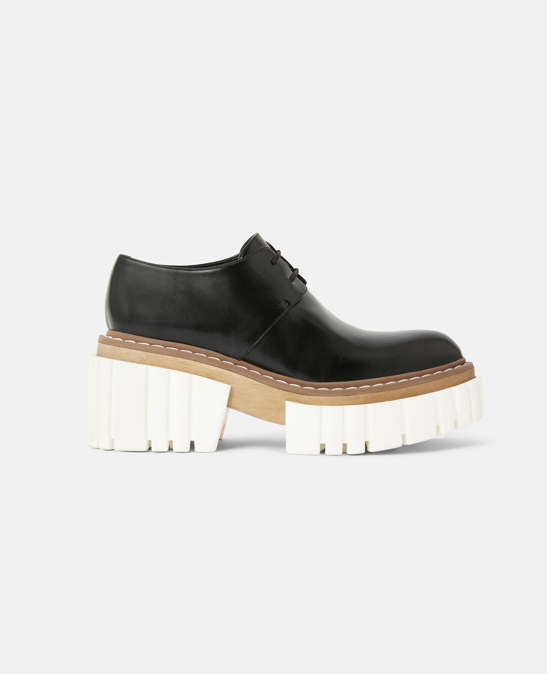 Stella Mccartney Emilie Lace-up Shoes In Black
