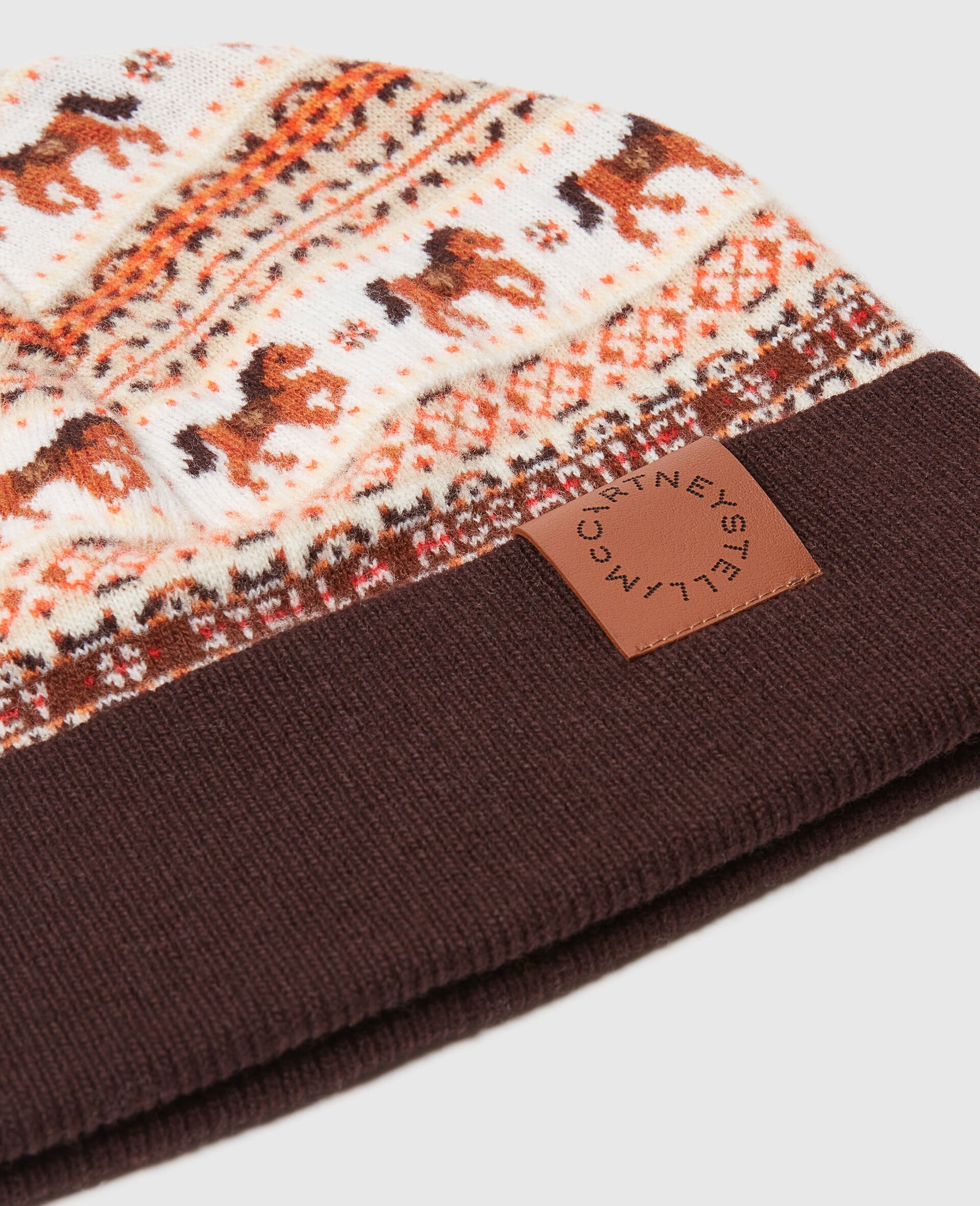 Fair Isle Wool Beanie-Multicolour-large Fair Isle Wool Beanie-Multicolour-large image number 3