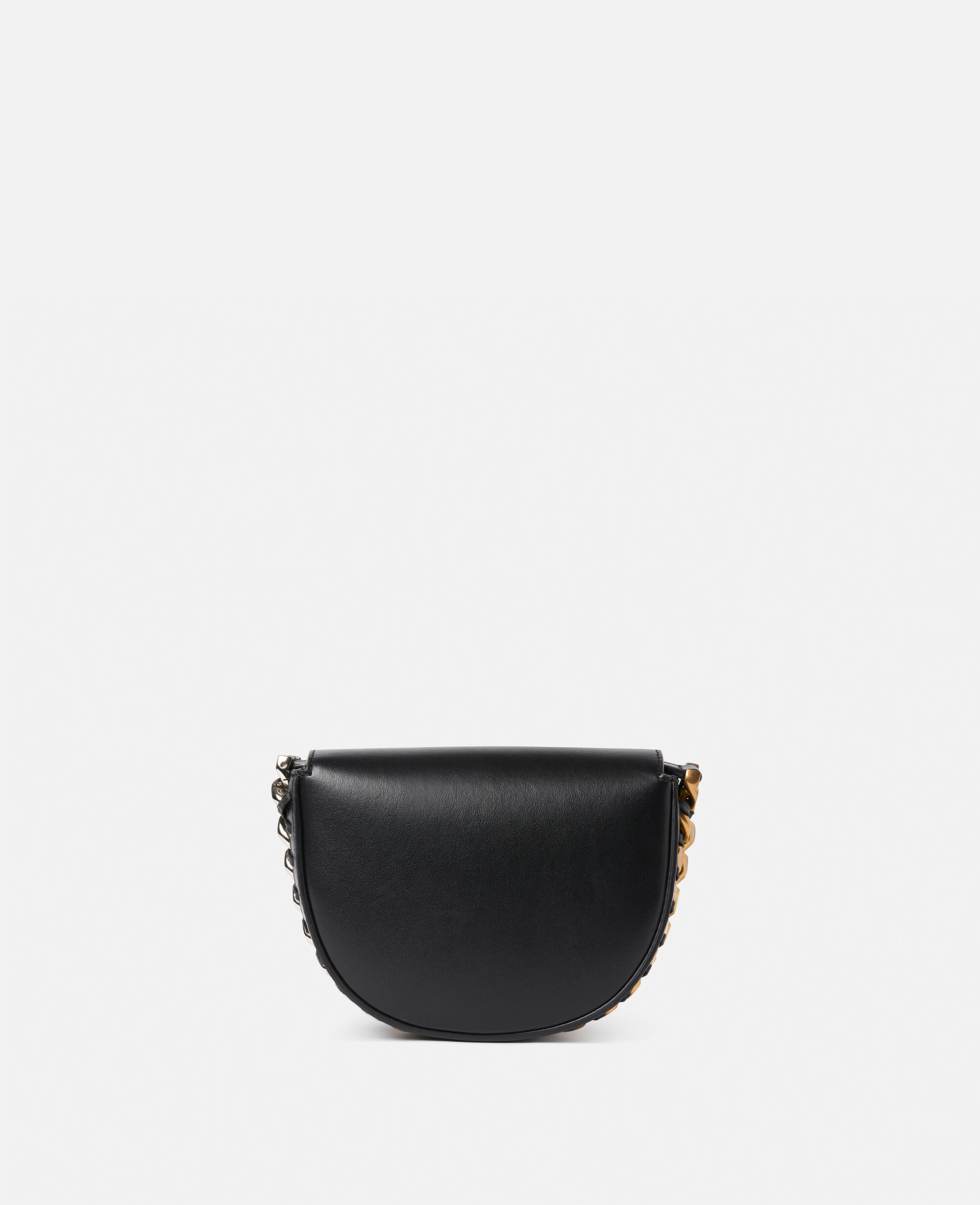 【STELLA MCCARTNEY】Frayme フラップ ショルダーバッグ Women Black Frayme Small Shoulder Bag | Stella McCartney US