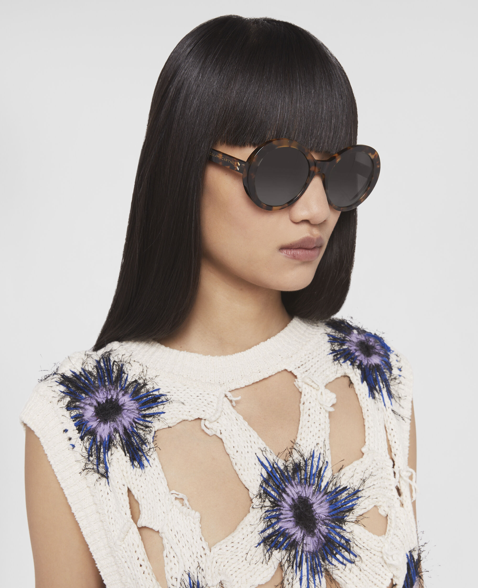 Stella mccartney round sunglasses sale