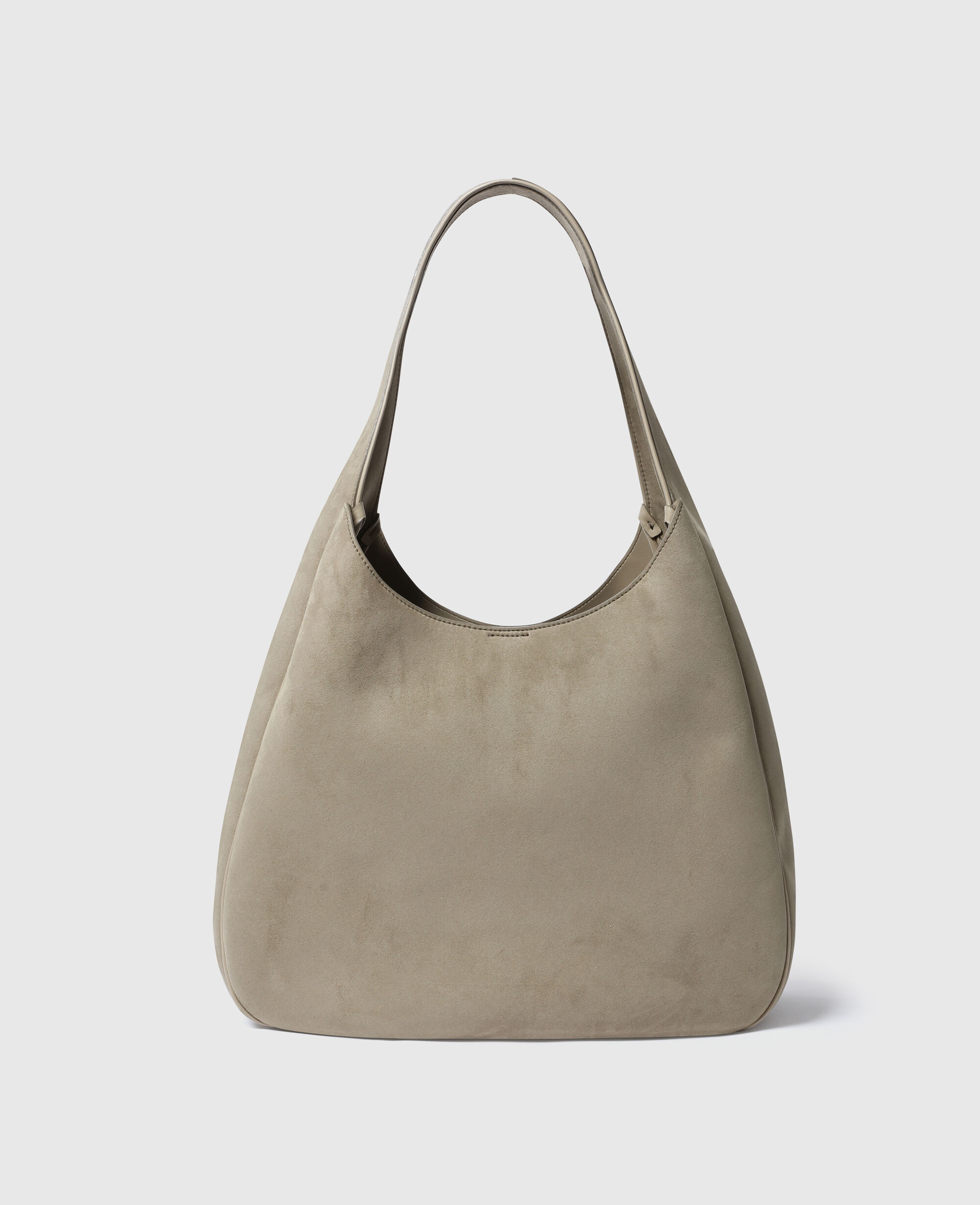 ショルダーバッグ・ポシェット STELLA MCCARTNEY LARGE KHAKI HOBO BAG WITH LOGO Women Khaki Logo Slouchy Large Hobo Bag | Stella McCartney US