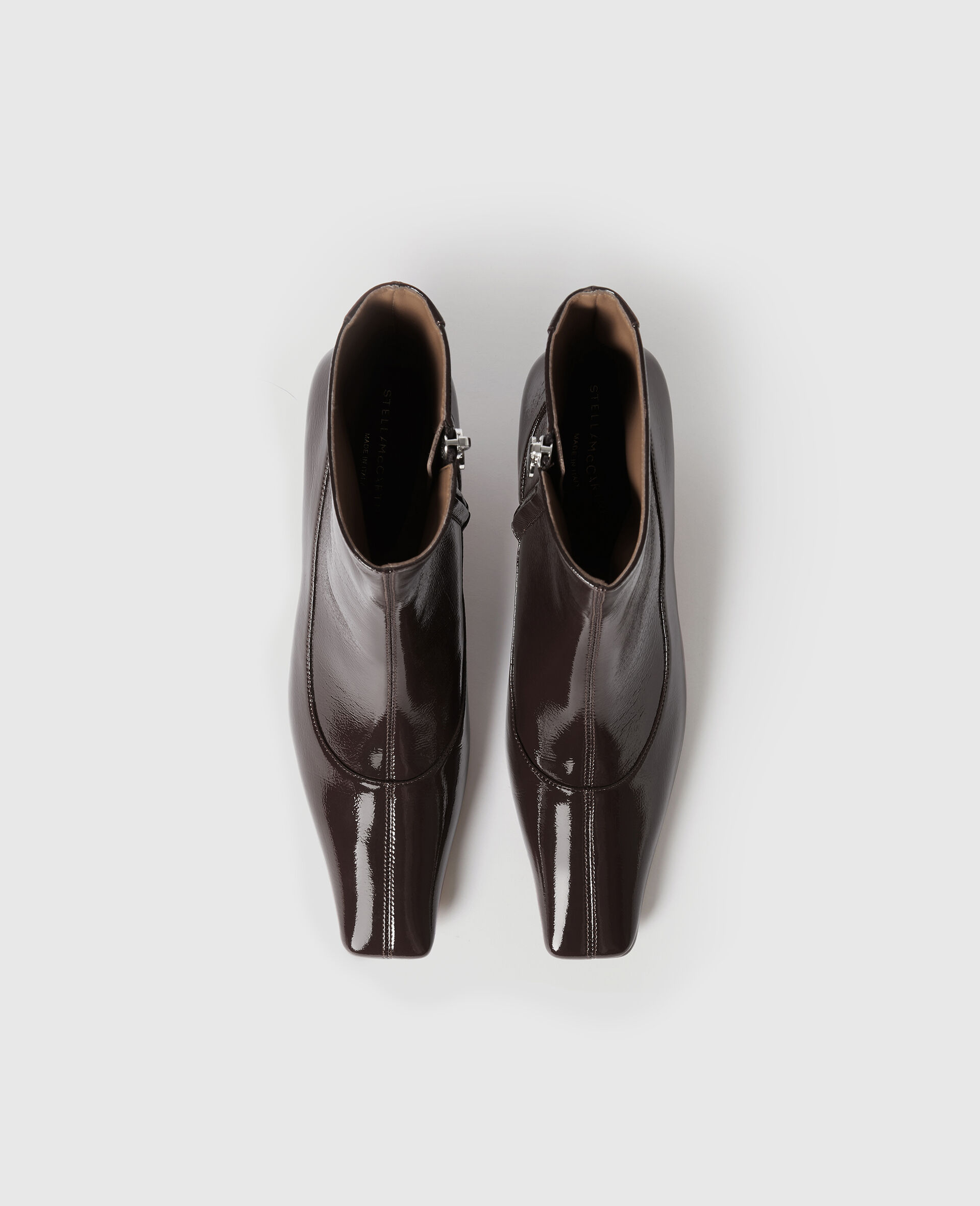 Stella Spur  Heeled Ankle Boots-Brown-large image number 3