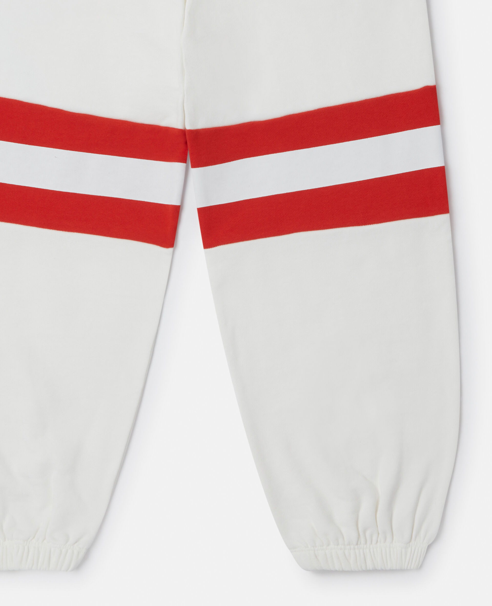 Jogginghose mit Logo-Print-Cream-large image number 3