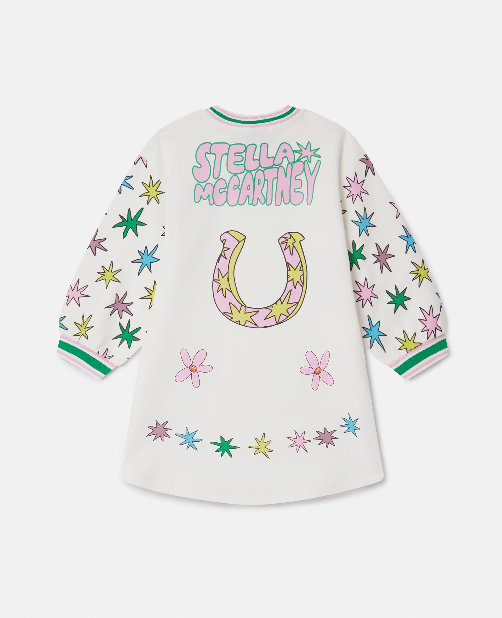明亮星星卫衣连衣裙-Cream-large 明亮星星卫衣连衣裙-Cream-large image number 2