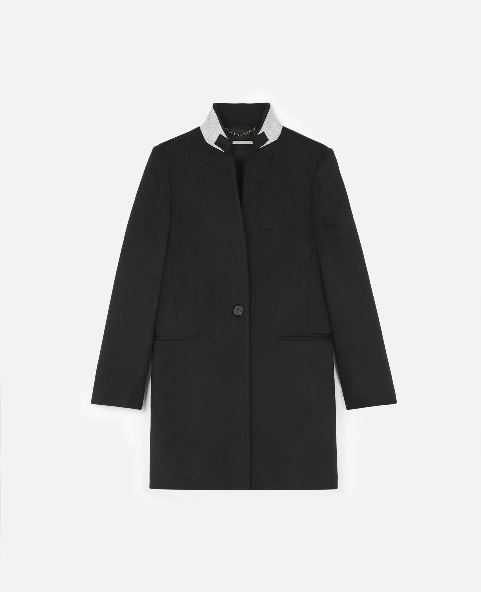 Bronwyn Tailored Coat -Black-large