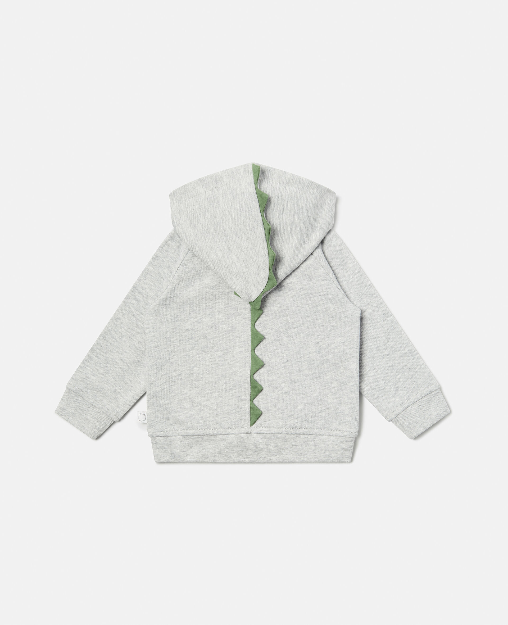 Gecko Spike Zip Hoodie-Grey-large image number 2