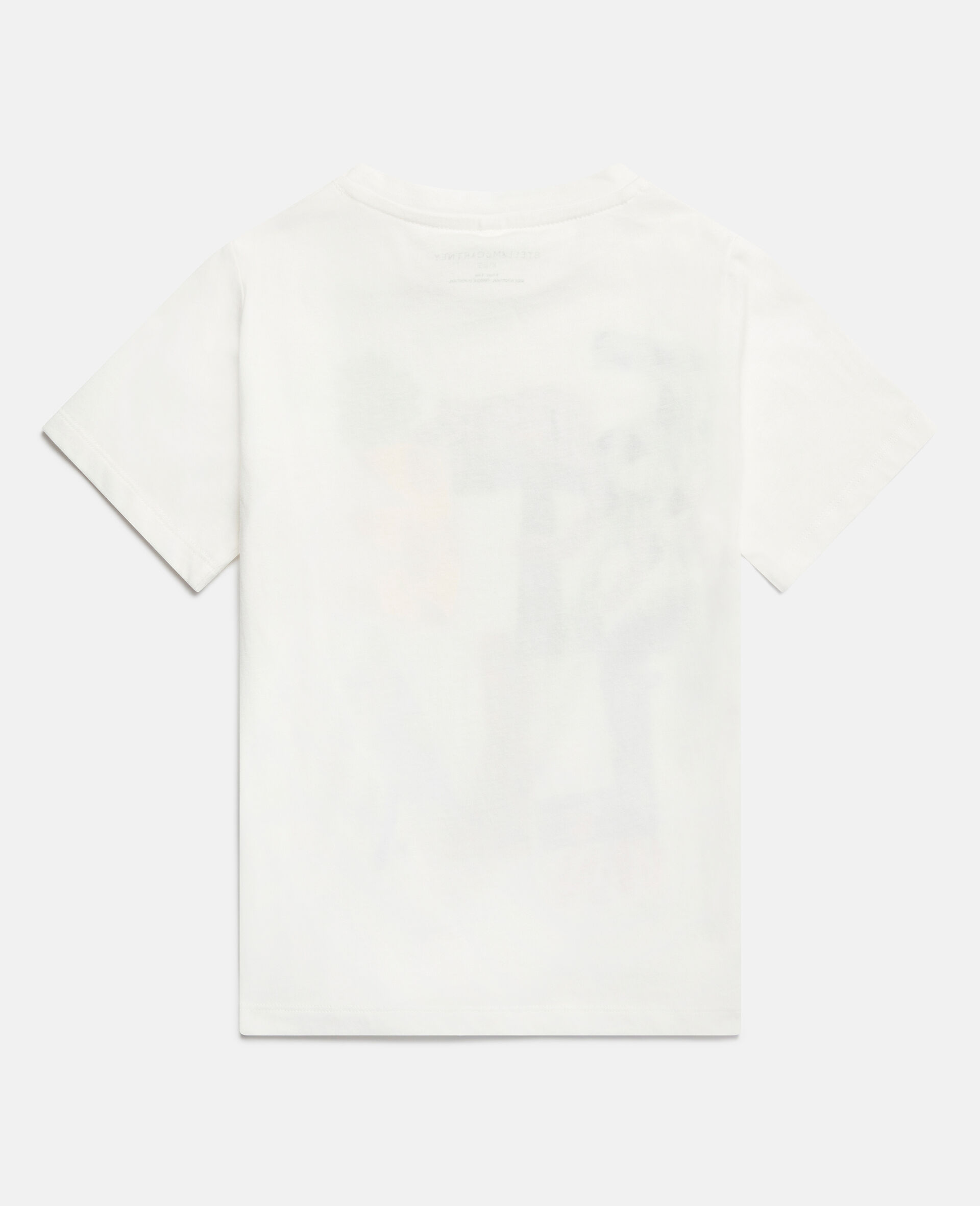 Stella Logo Jungle Print T-Shirt-White-large image number 2