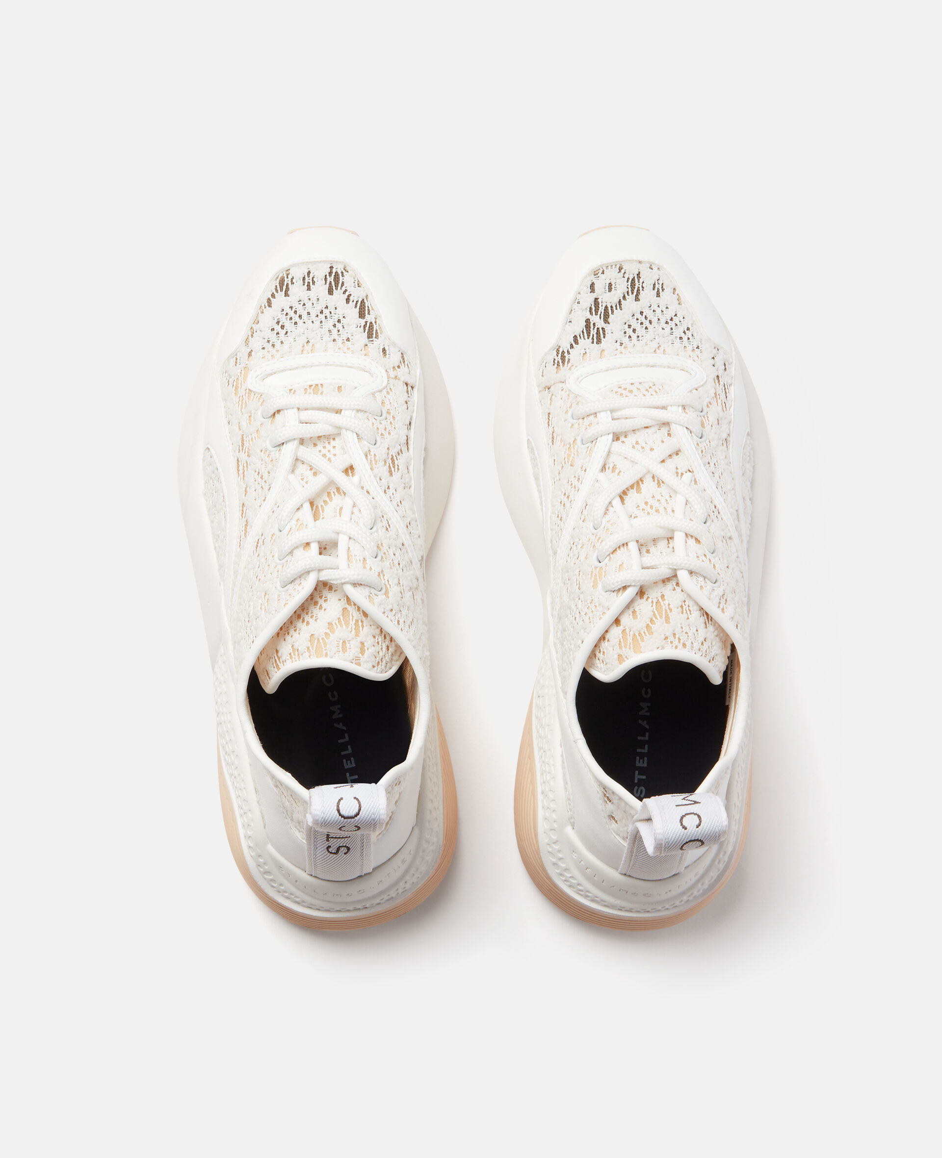 Eclypse Lace Trainers-White-large image number 2