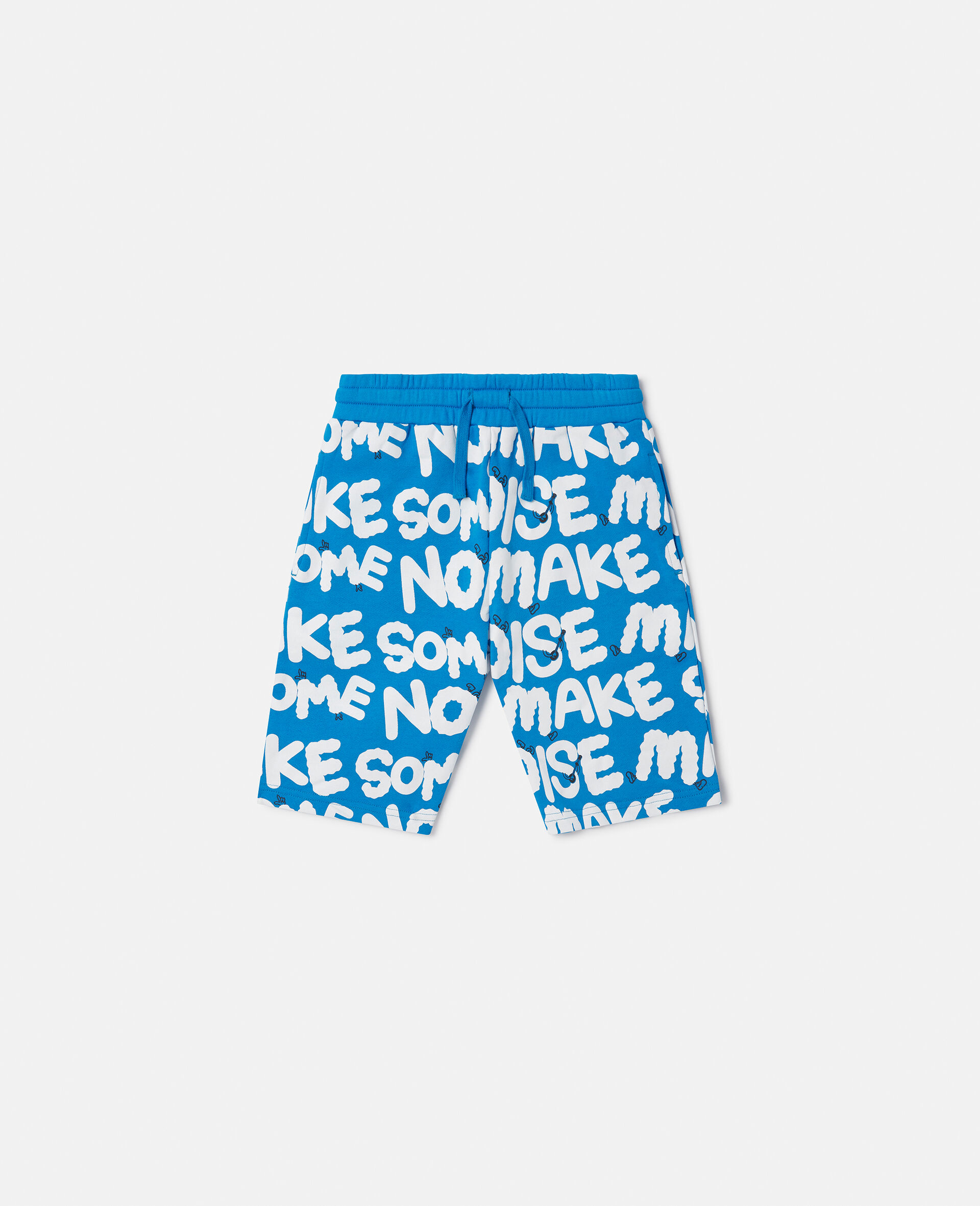 'Make Some Noise' Sweat Shorts-Multicolour-large image number 0