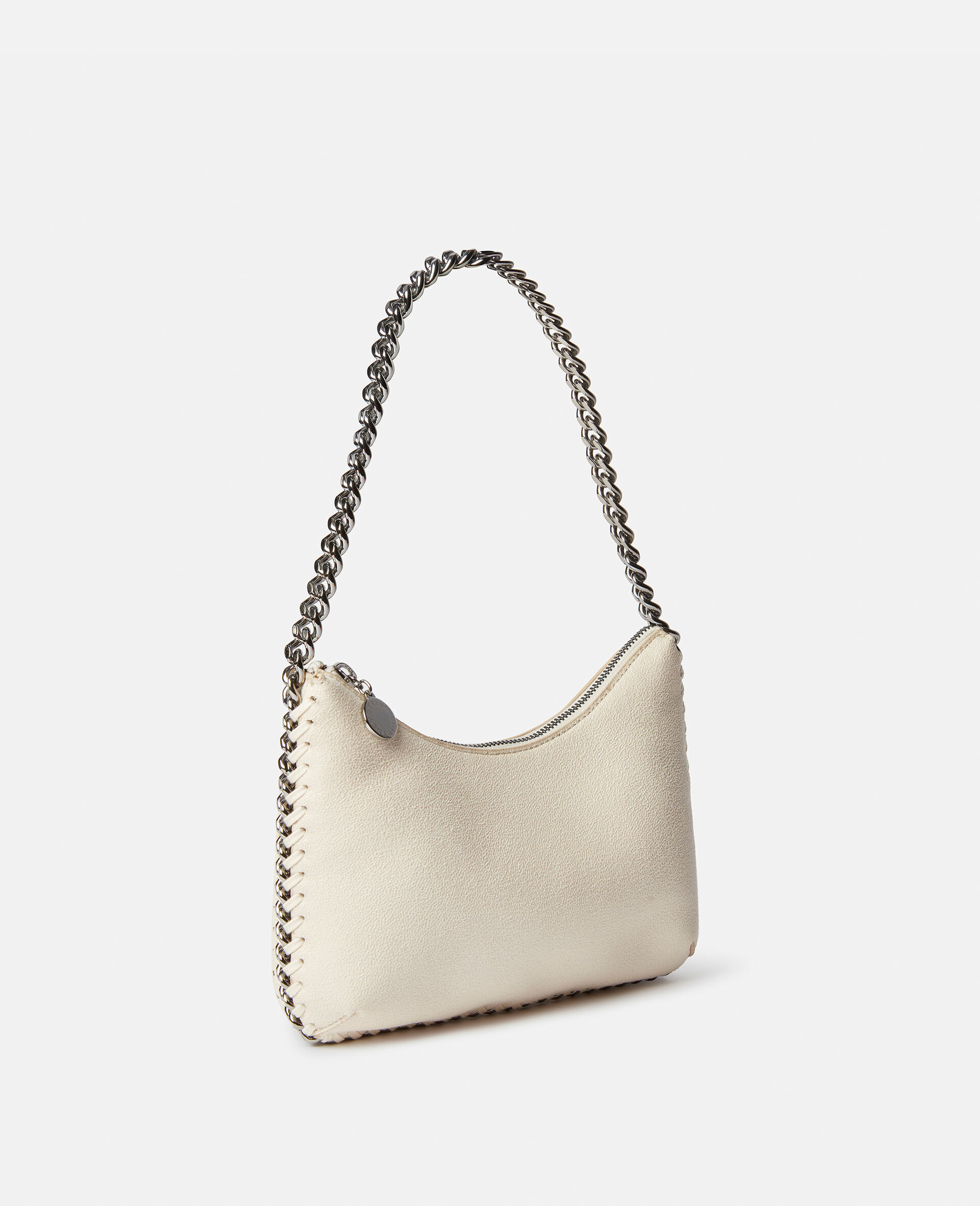 Falabella Zip Mini Shoulder Bag -Black-large image number 1
