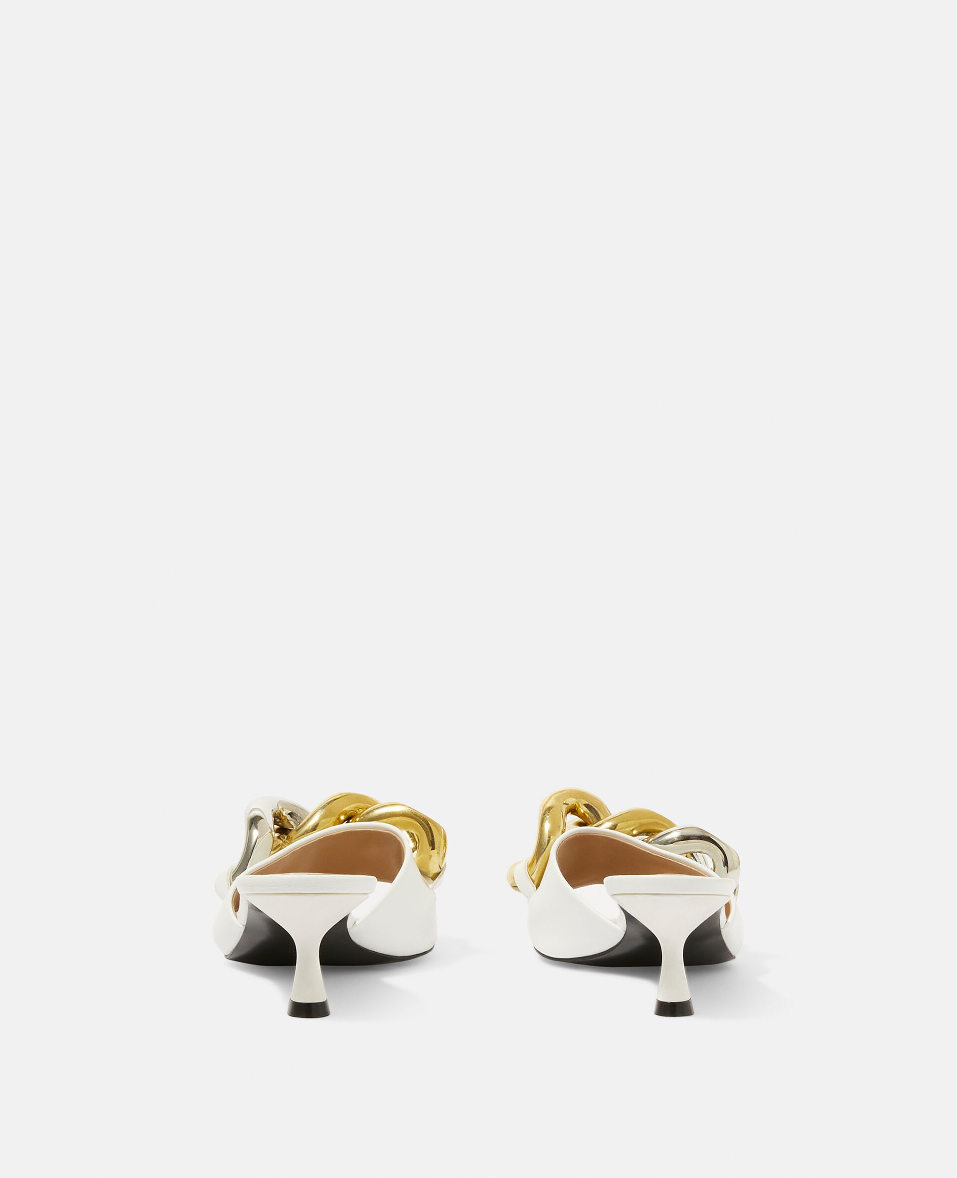 Falabella Heel Slides-Yellow-large image number 2