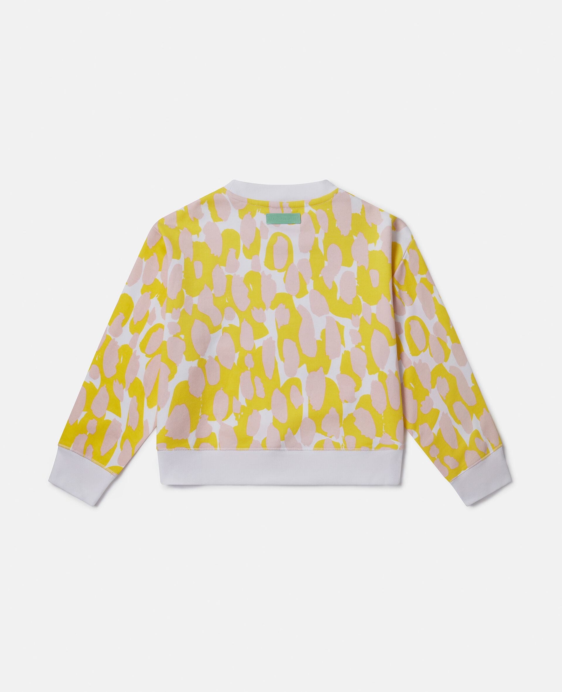 Camouflage Print Oversized Sweatshirt-White-large image number 2