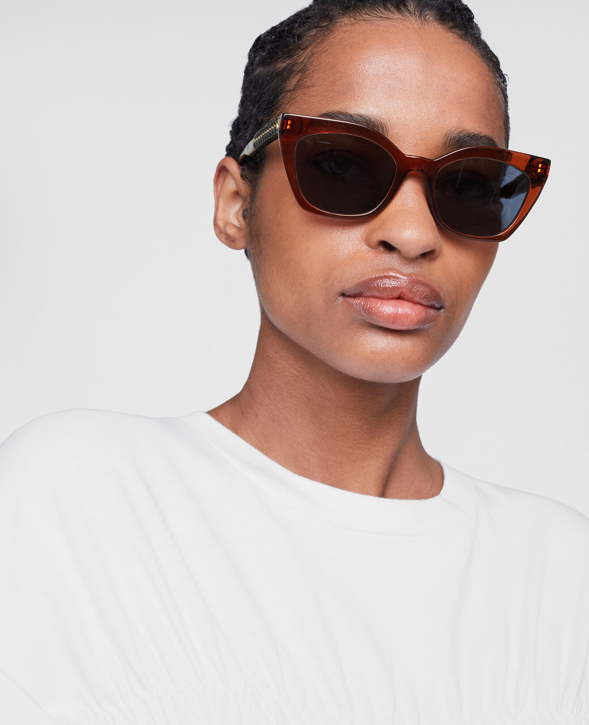 Geometric Sunglasses -Black-large image number 1