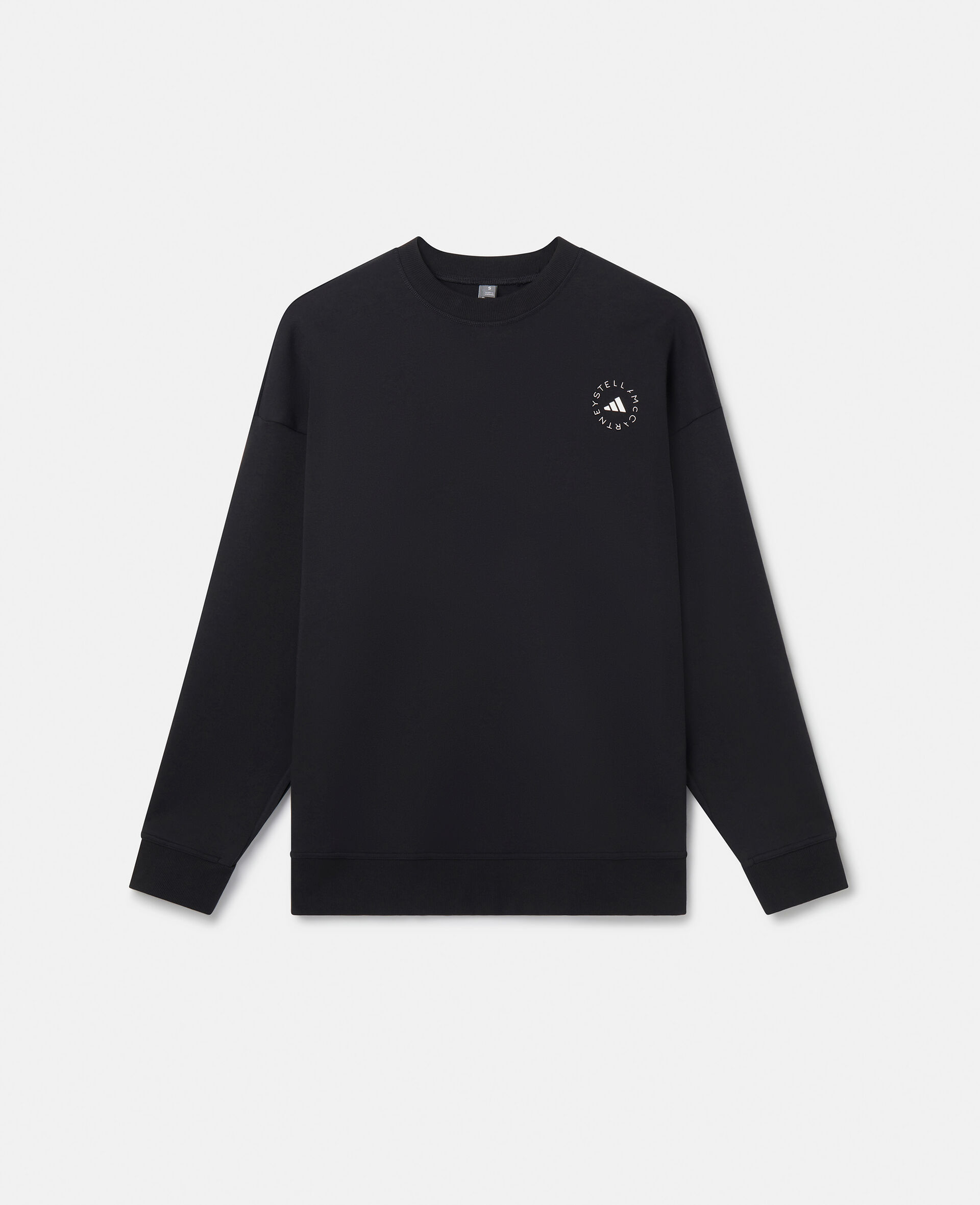 TruePurpose Split Sleeve Sweatshirt-Black-large image number 0