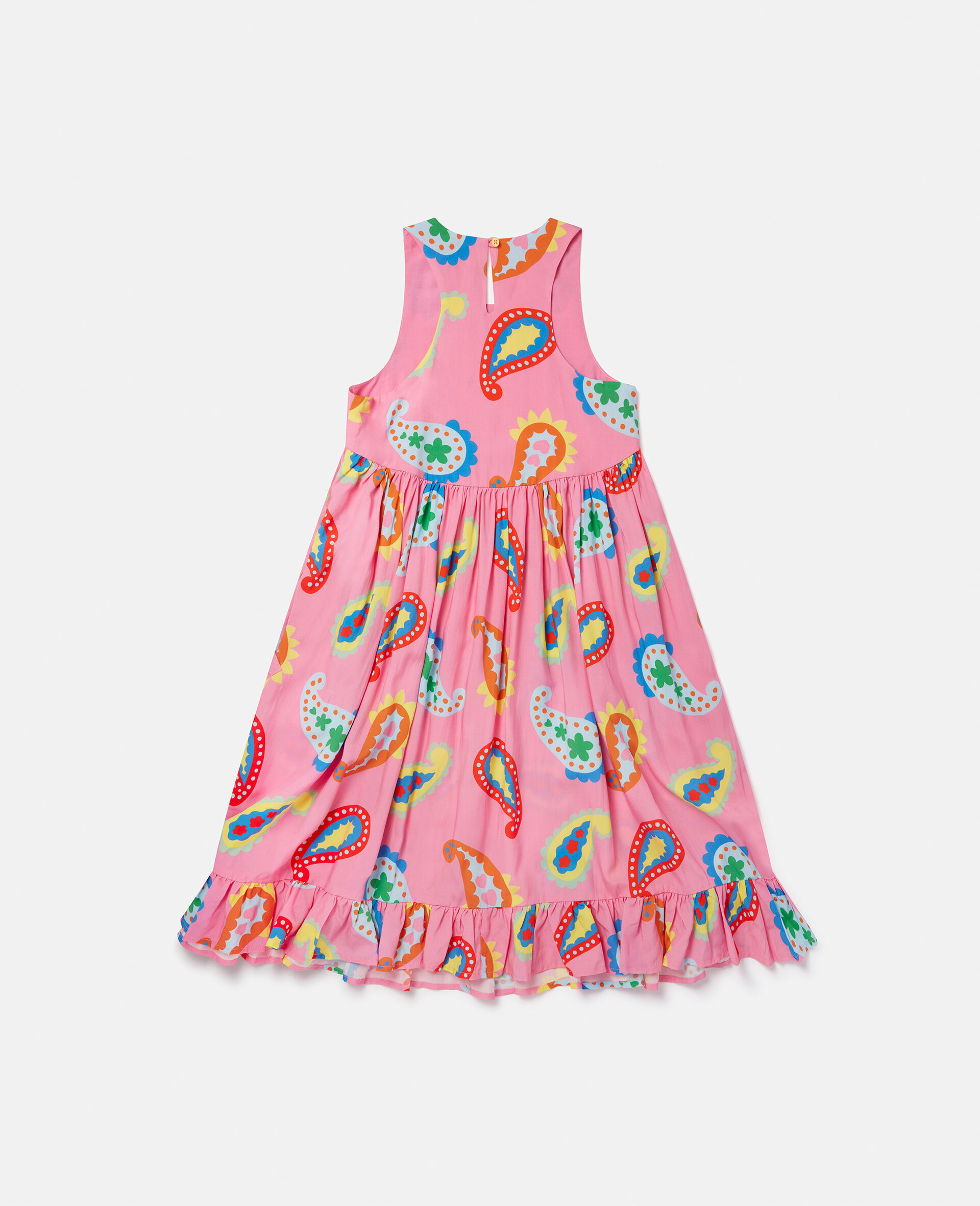 ペイズリープリント タンクワンピース-ピンク-large image number 2