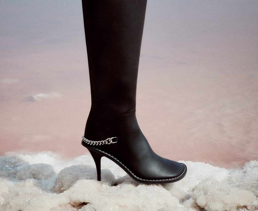 stella mccartney thigh high boots